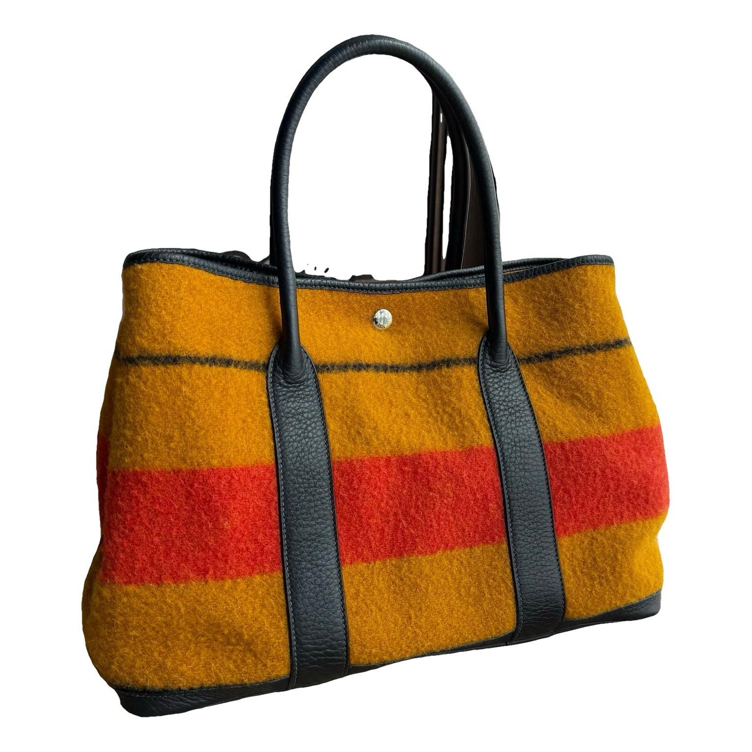 Garden Party leather handbag