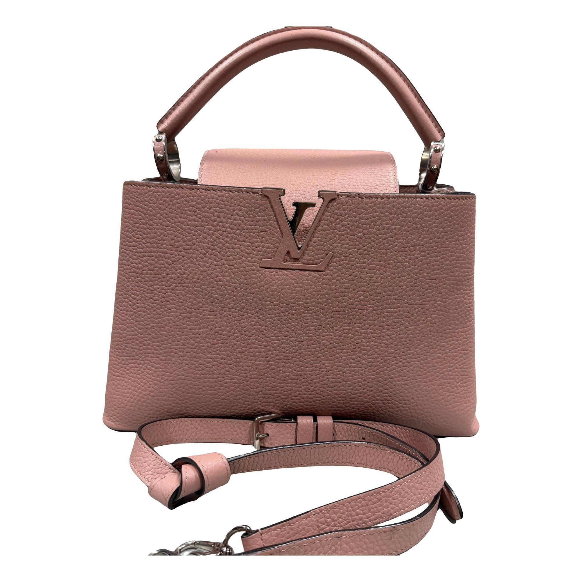 Capucines leather handbag