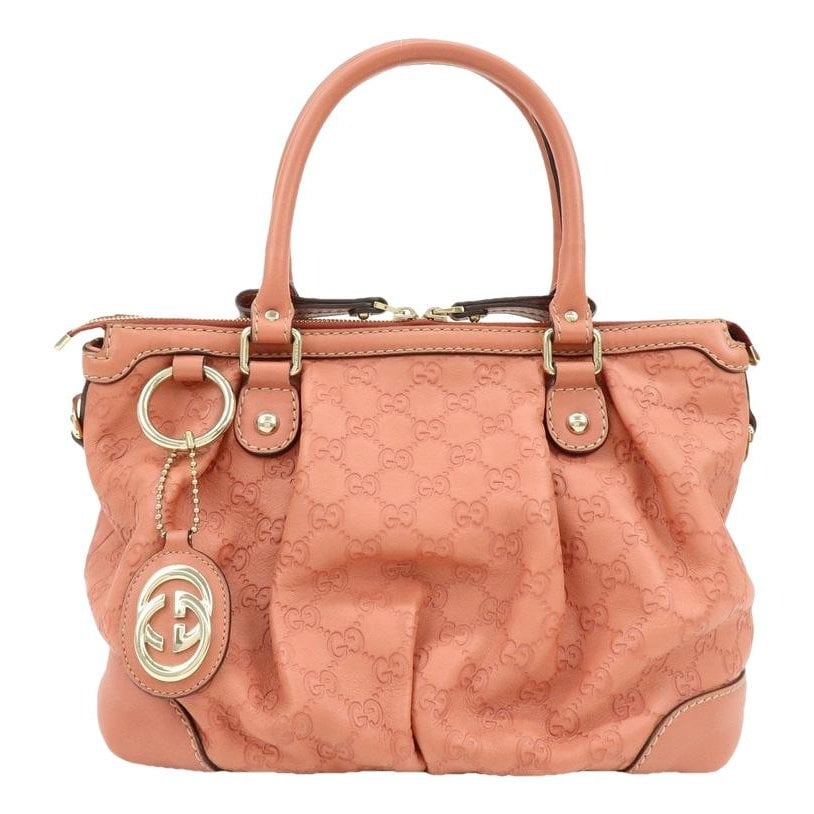 Leather handbag