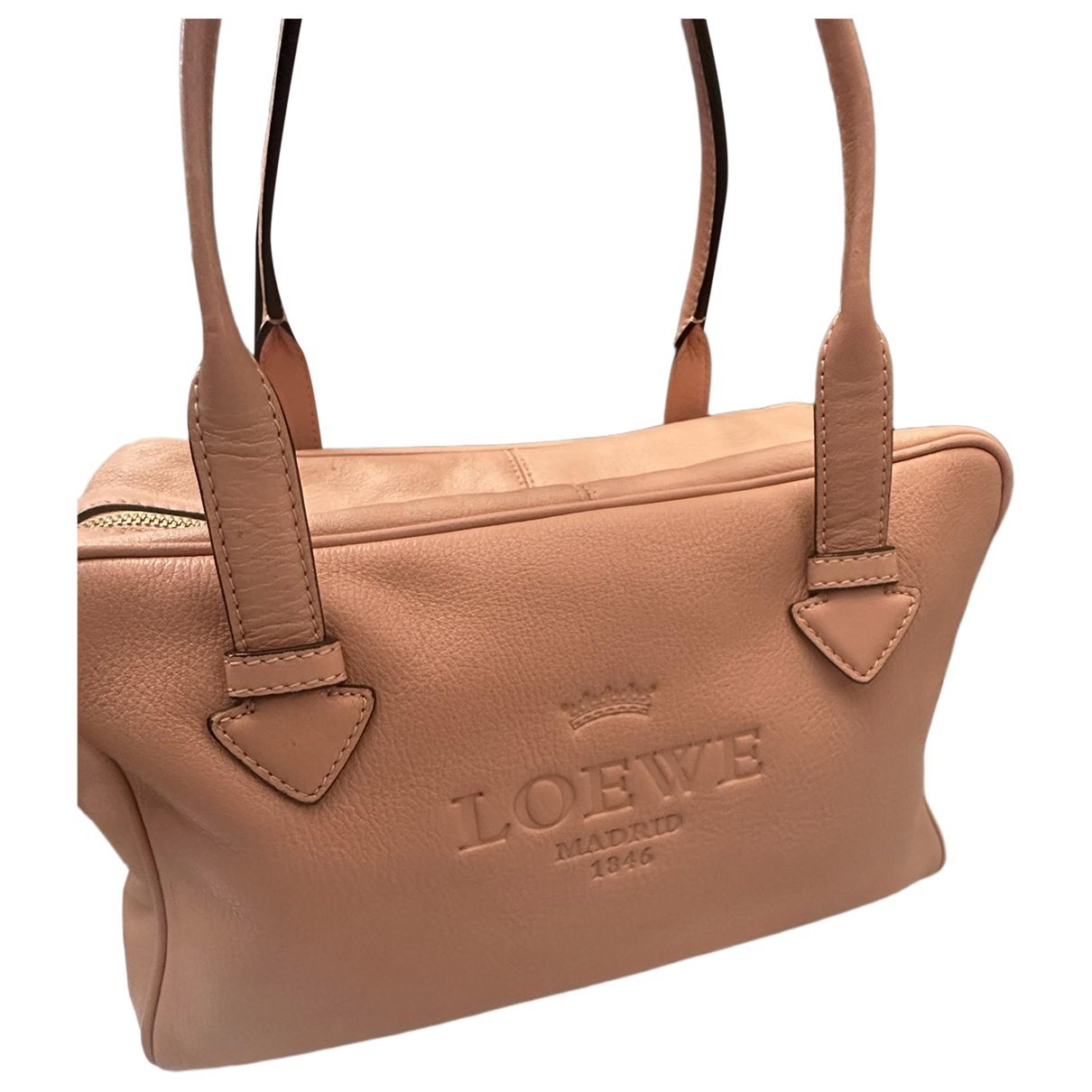 Leather handbag
