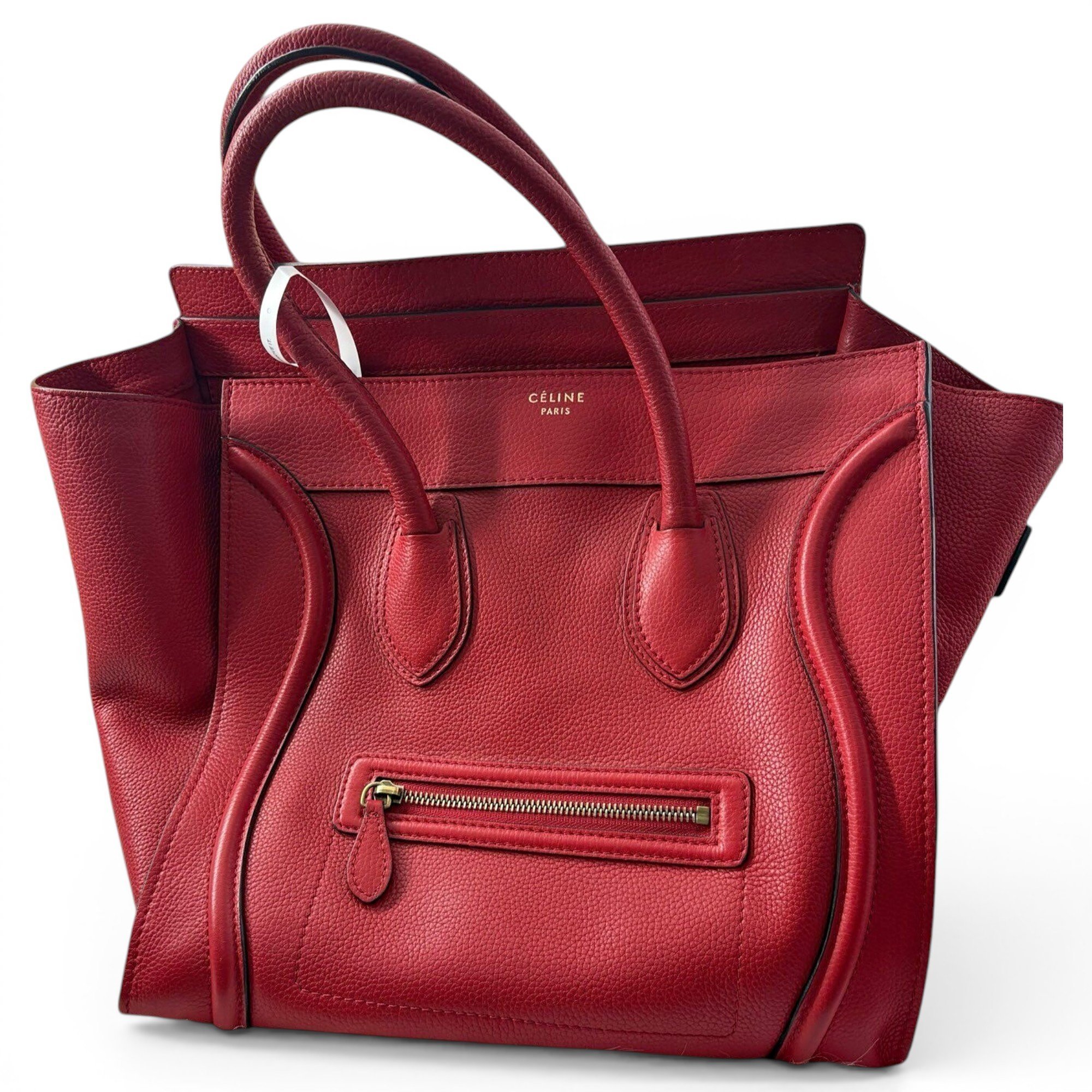 Luggage leather handbag
