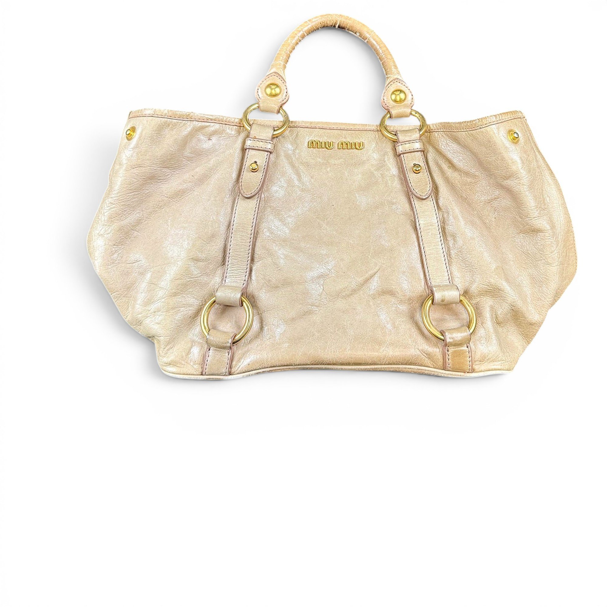 Vitello leather handbag