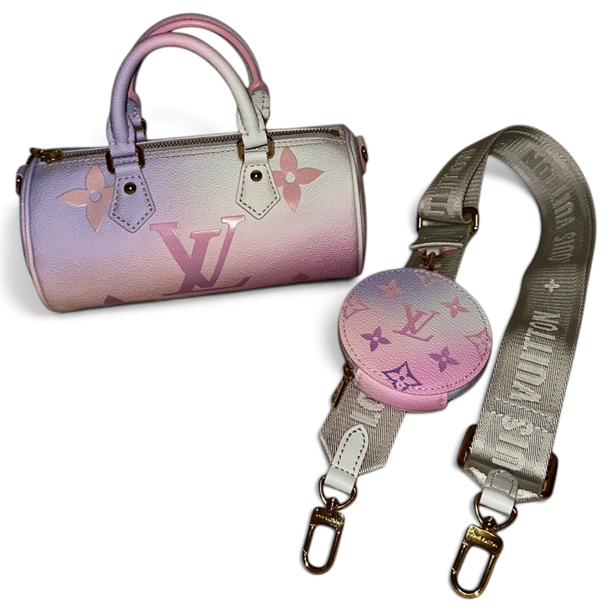 Louis Vuitton Papillon BB leather handbag