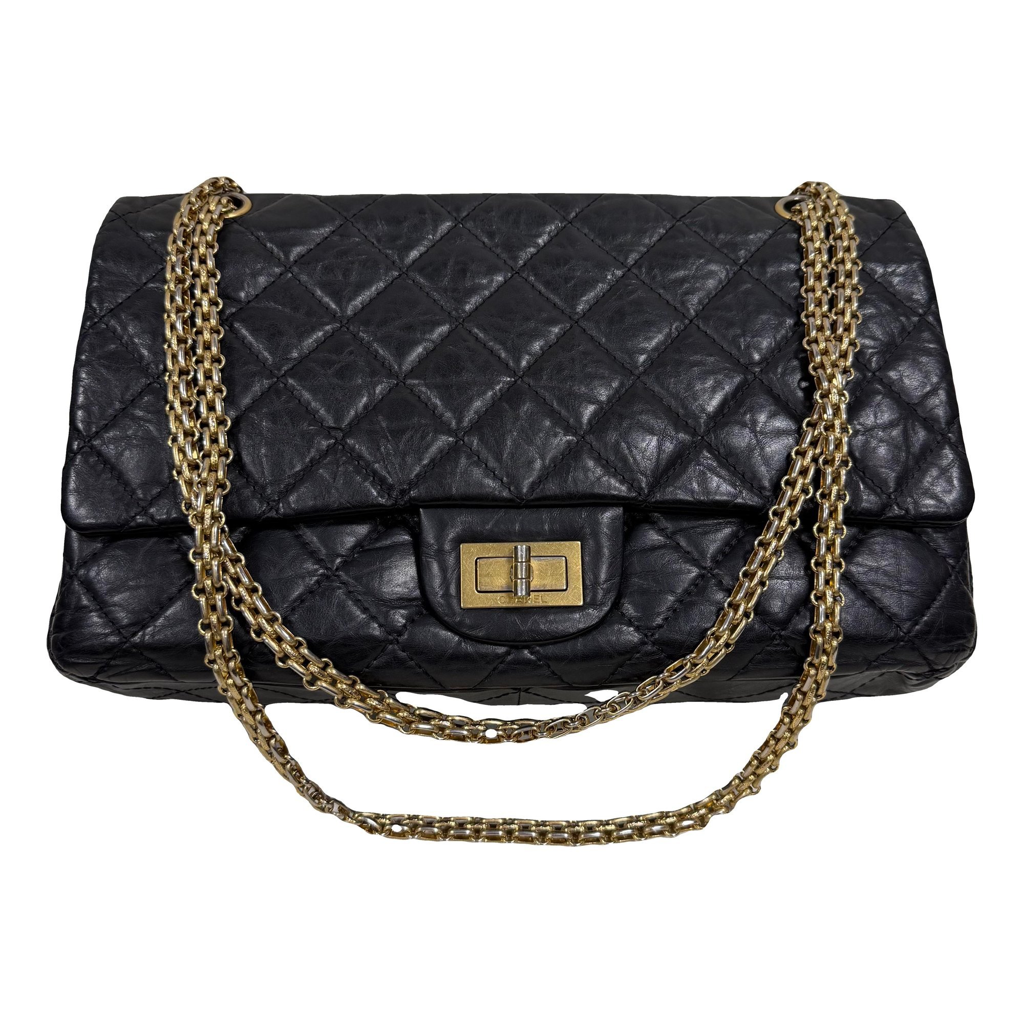 2.55 leather handbag