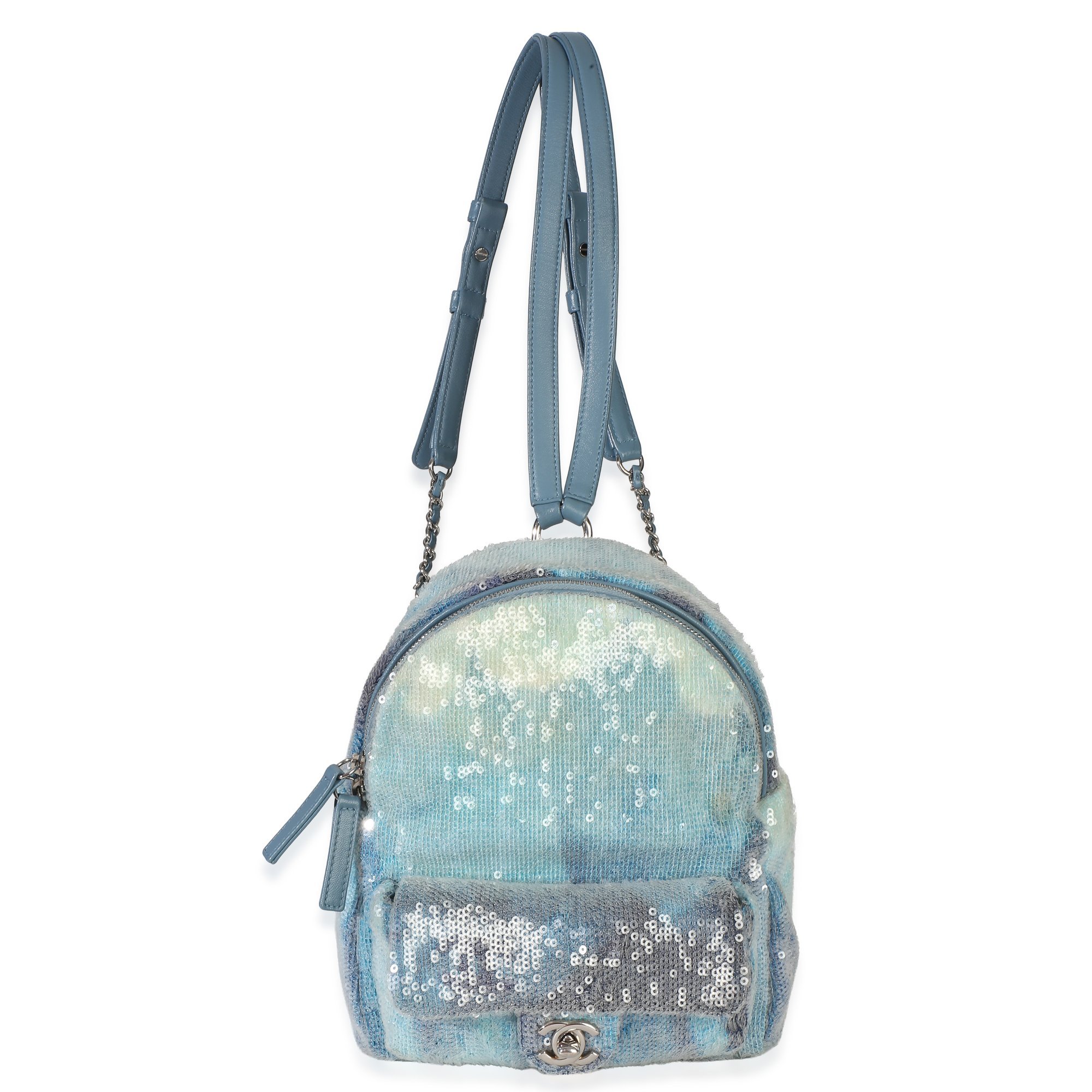 Leather backpack