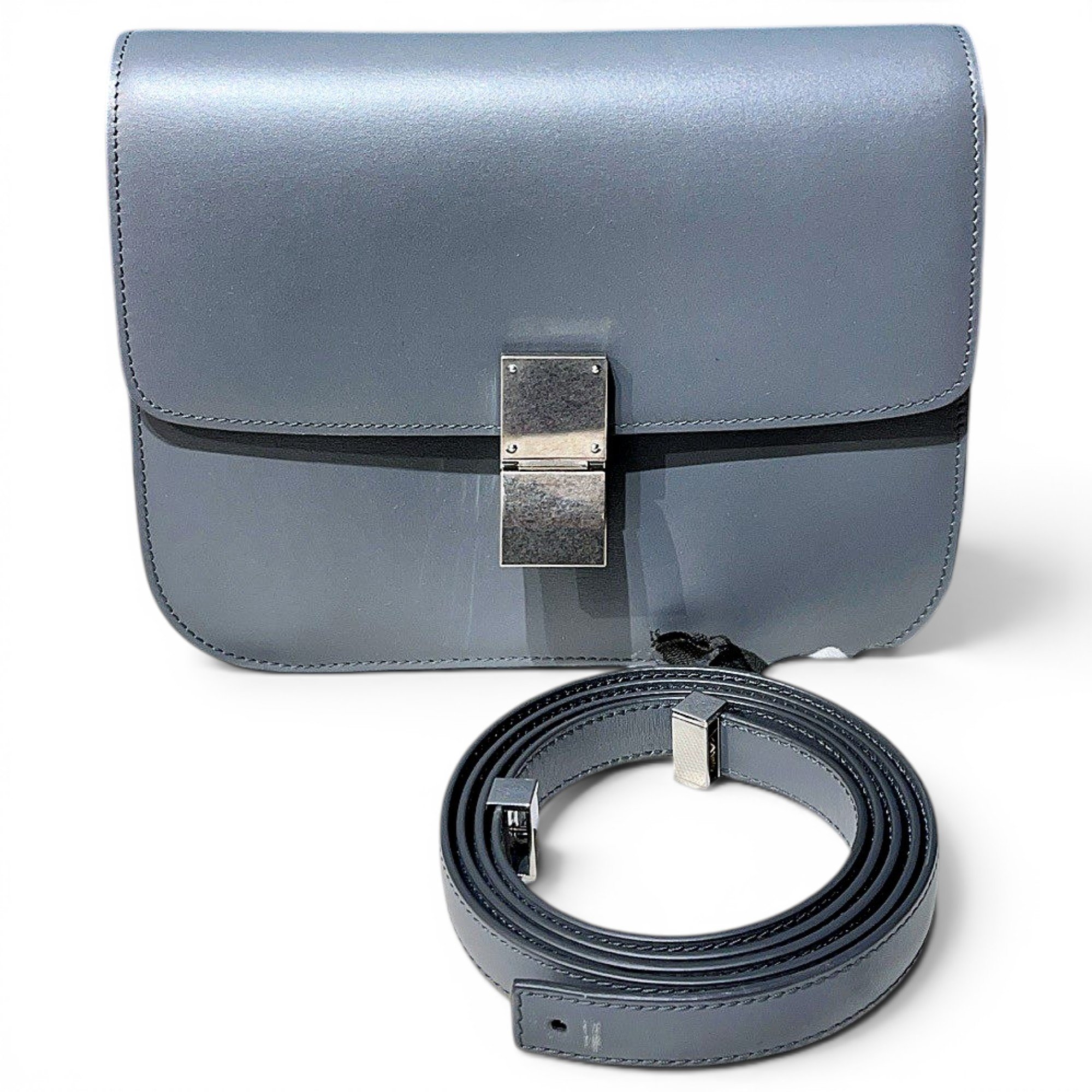 Classic leather handbag