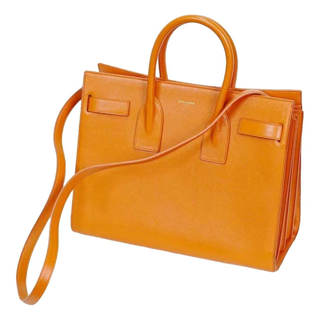 Saint Laurent Sac de Jour leather handbag