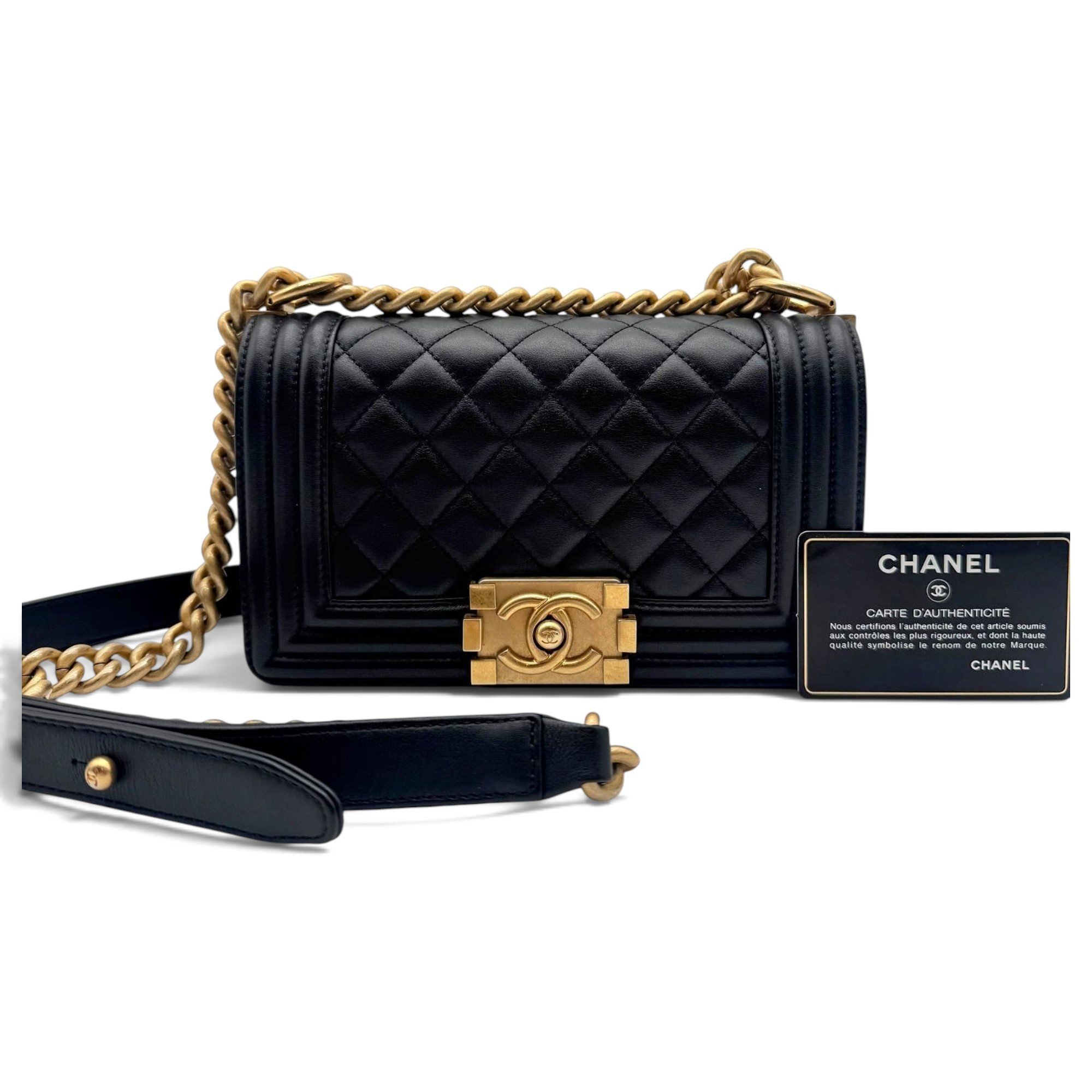 Boy leather handbag