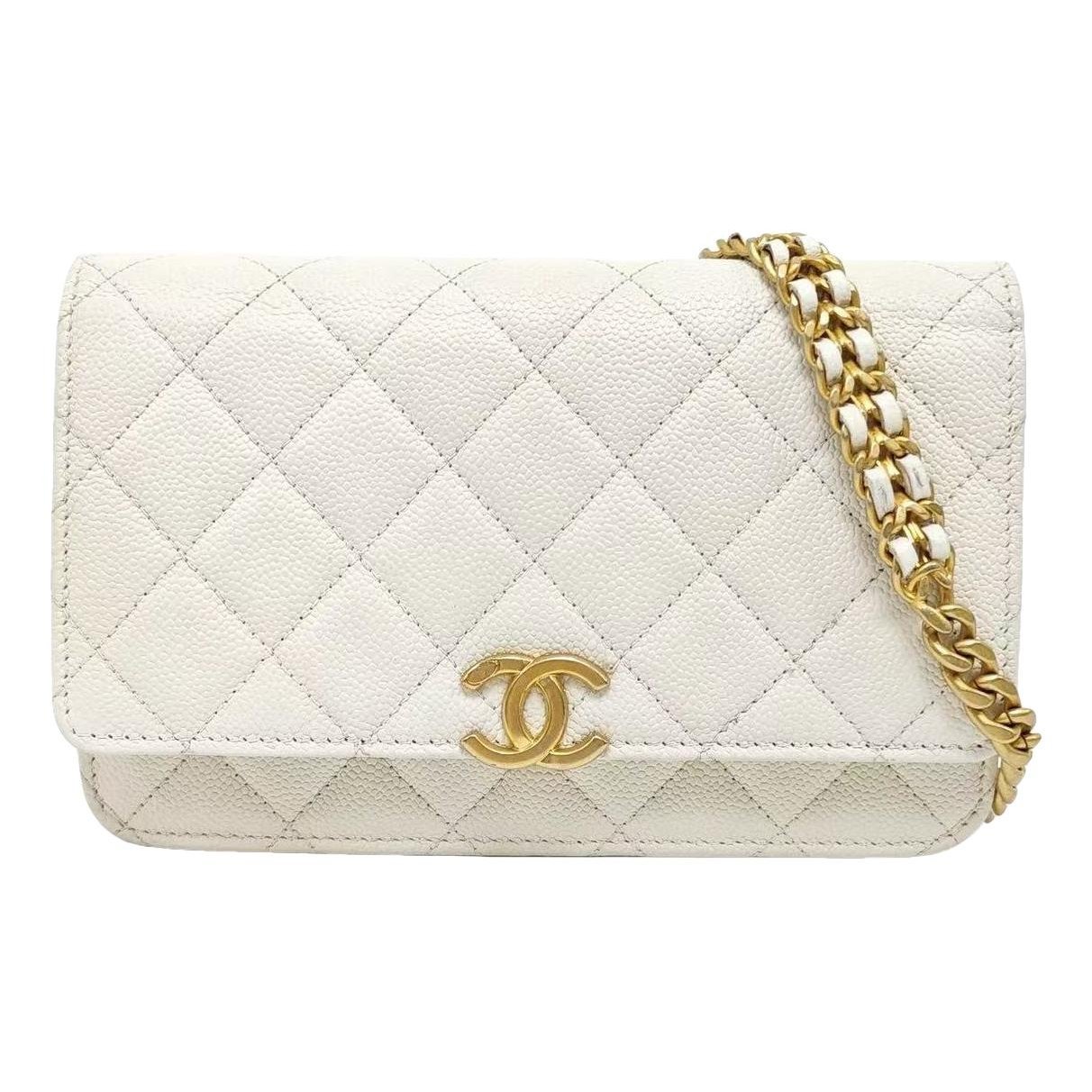 Wallet On Chain Timeless/Classique leather crossbody bag