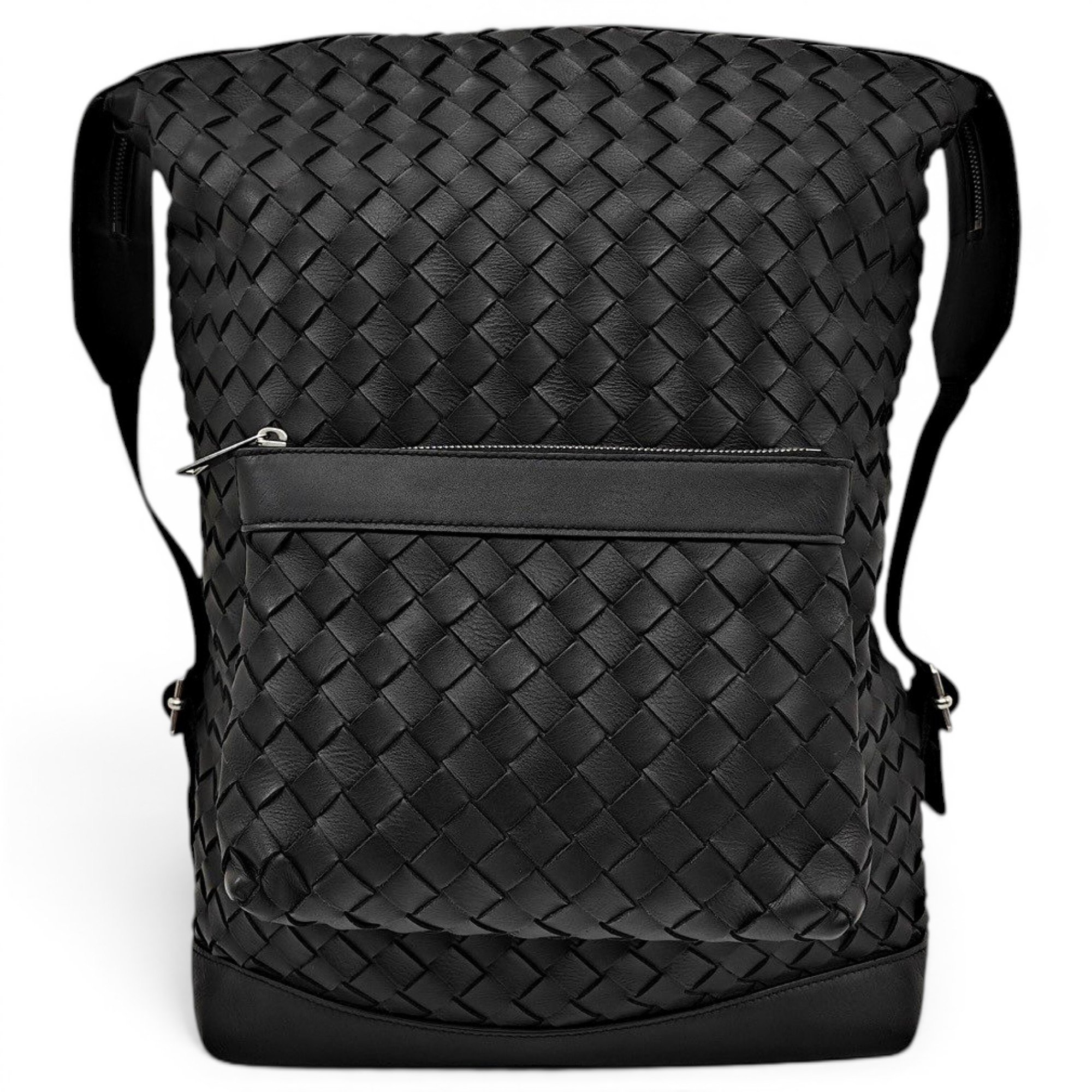 Leather backpack