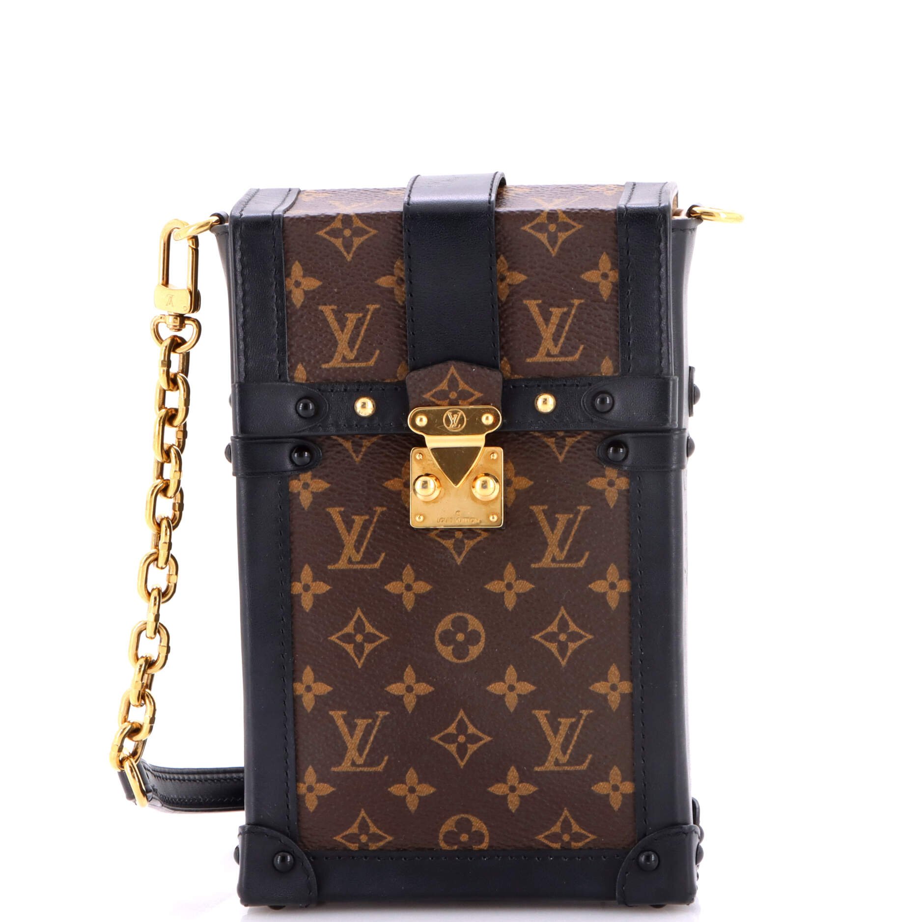 Vertical Trunk Pochette Monogram Canvas