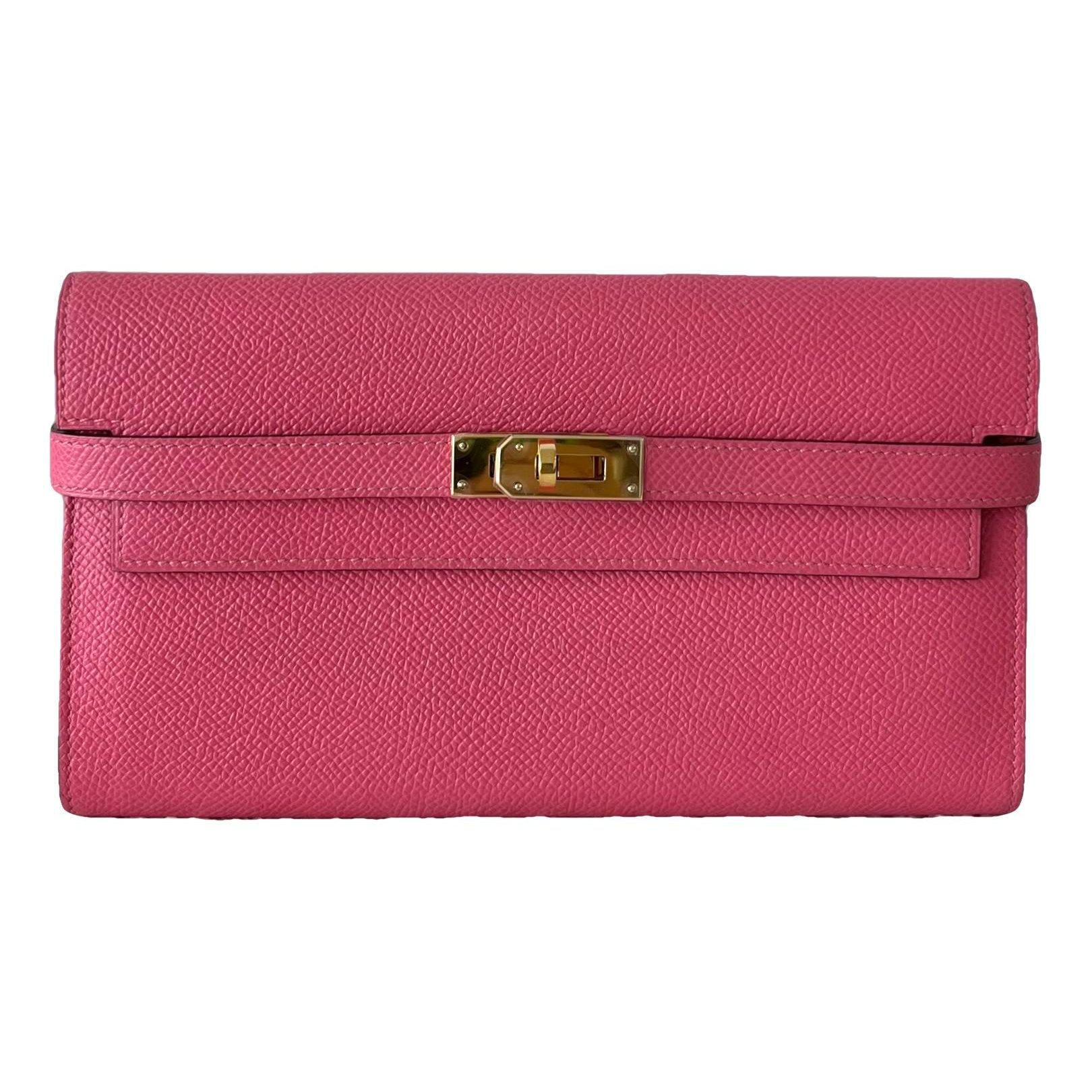 Kelly to go leather clutch bag