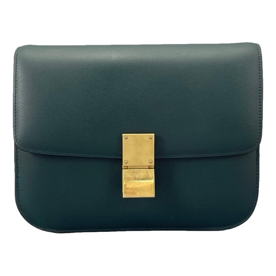 Classic leather handbag