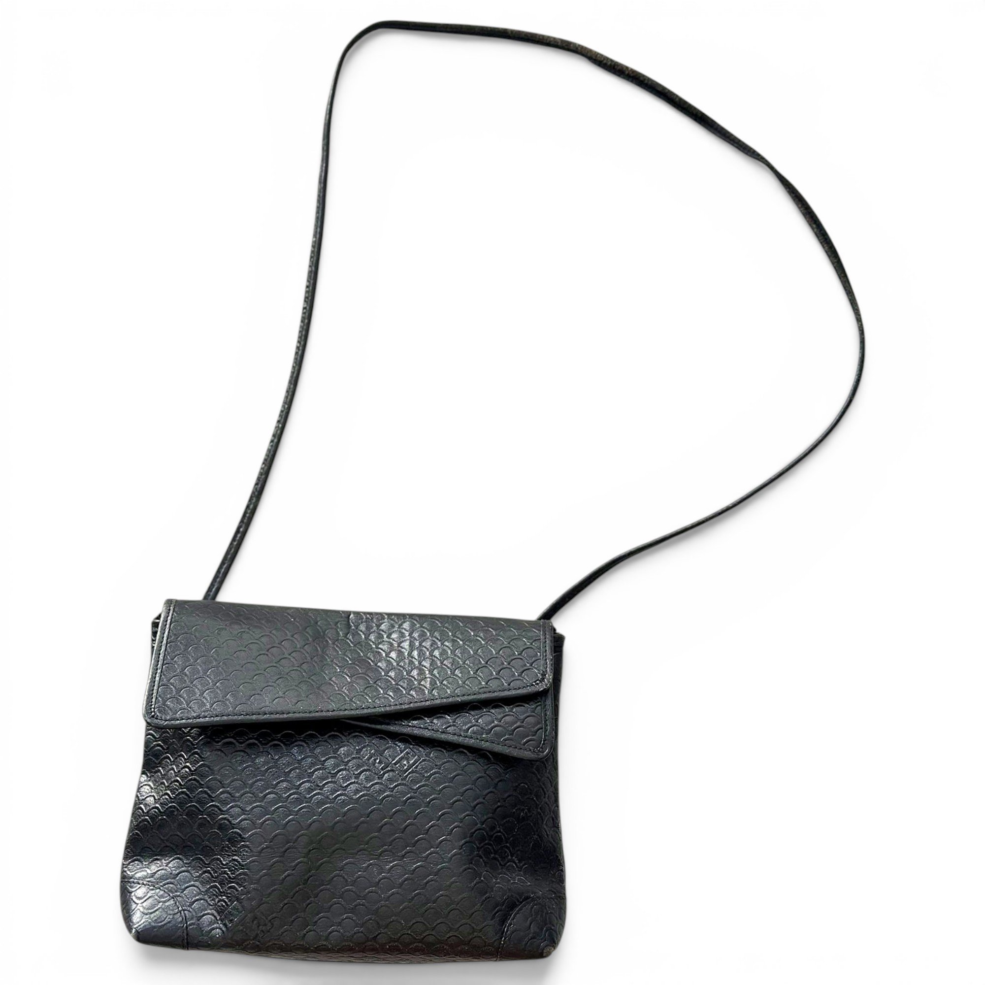 Double F leather handbag