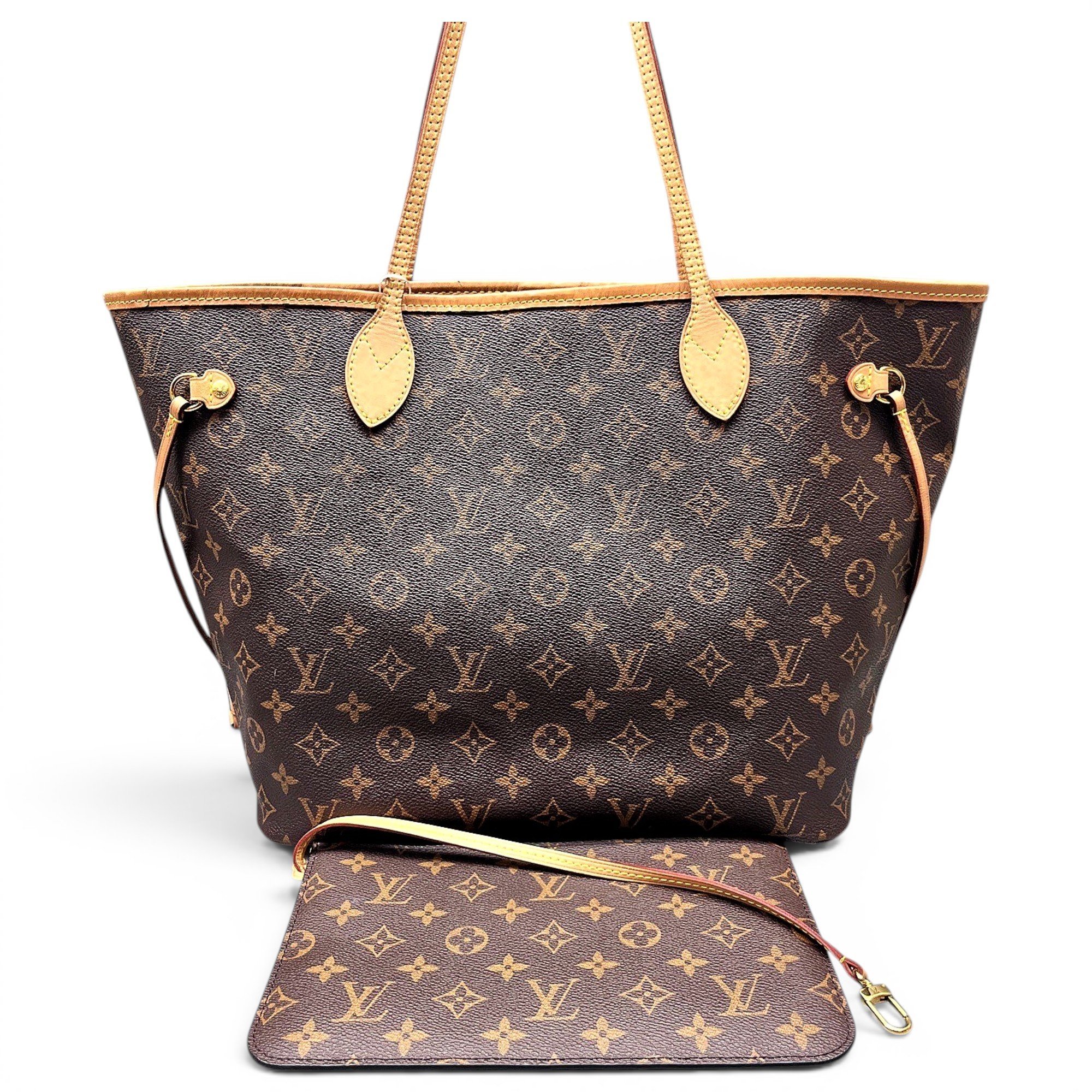 Neverfull leather handbag