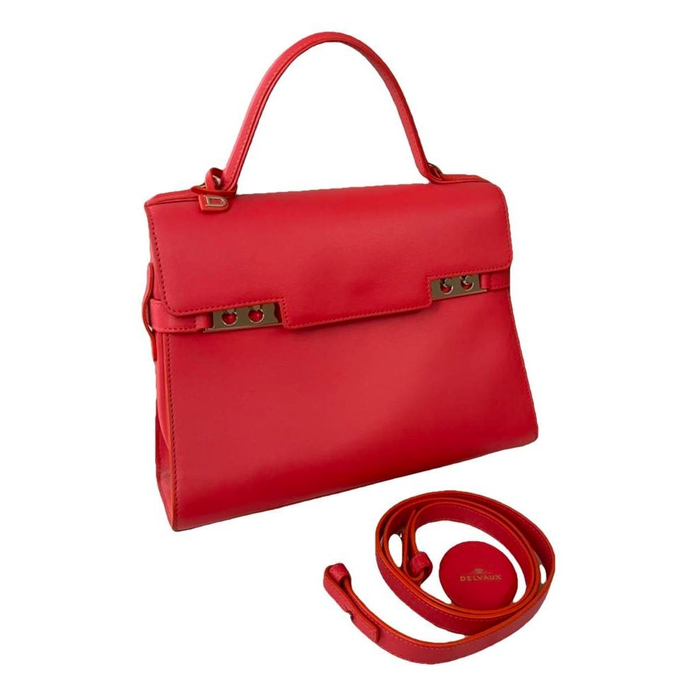 Tempête leather crossbody bag