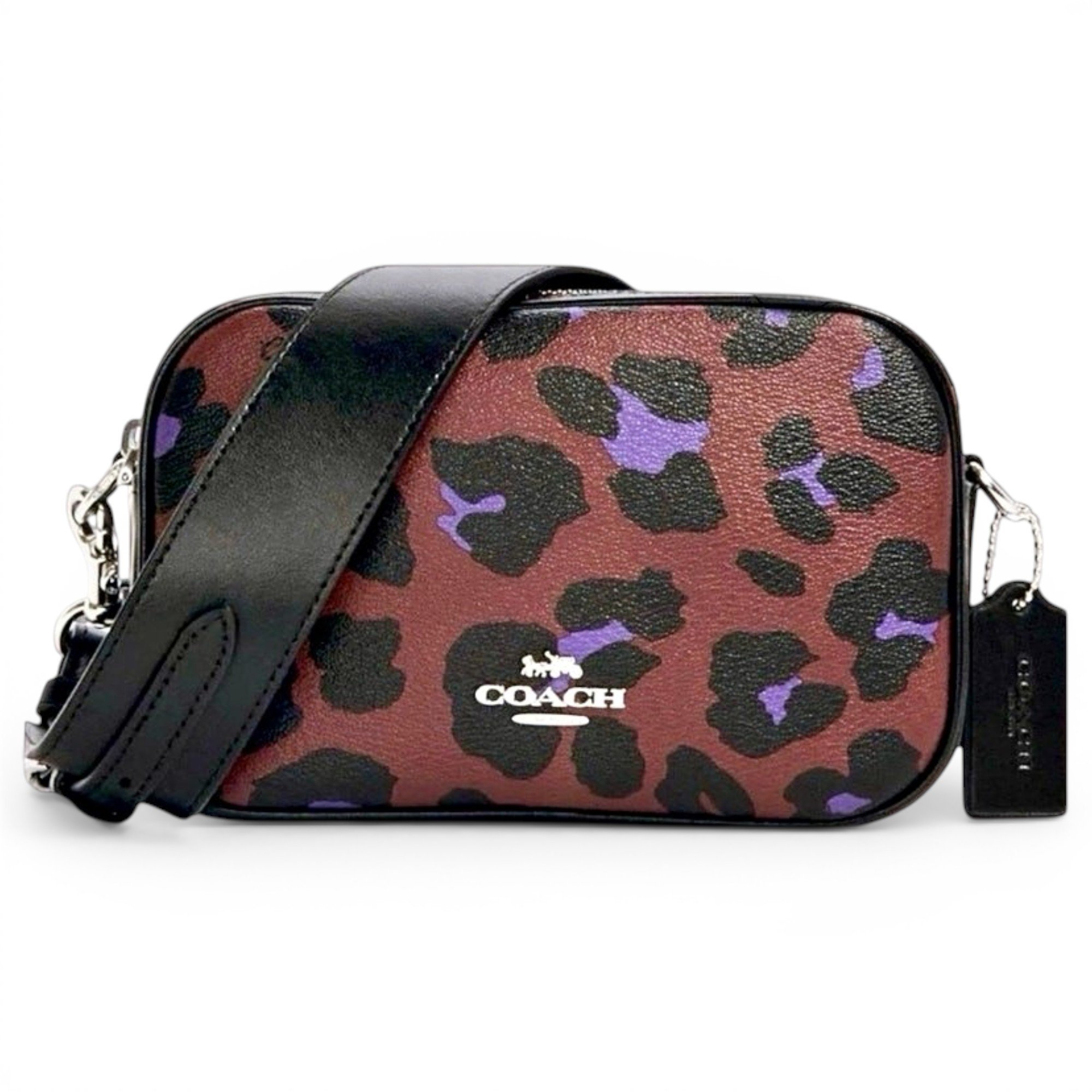 Leather crossbody bag