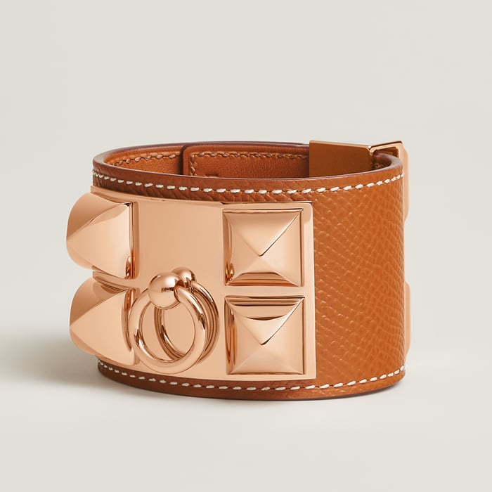 Gold Collier De Chien Bracelet