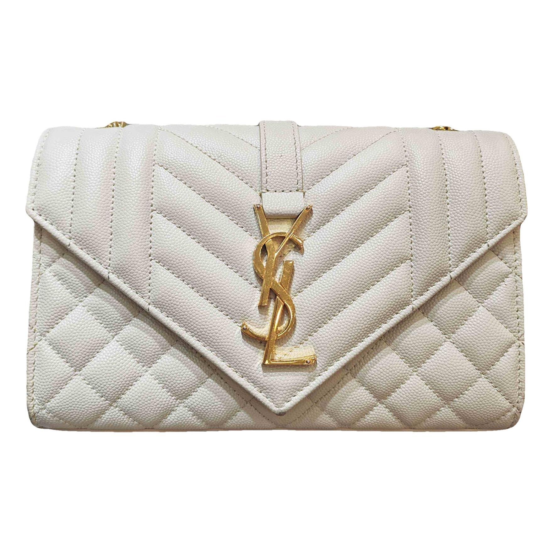 Envelope leather crossbody bag