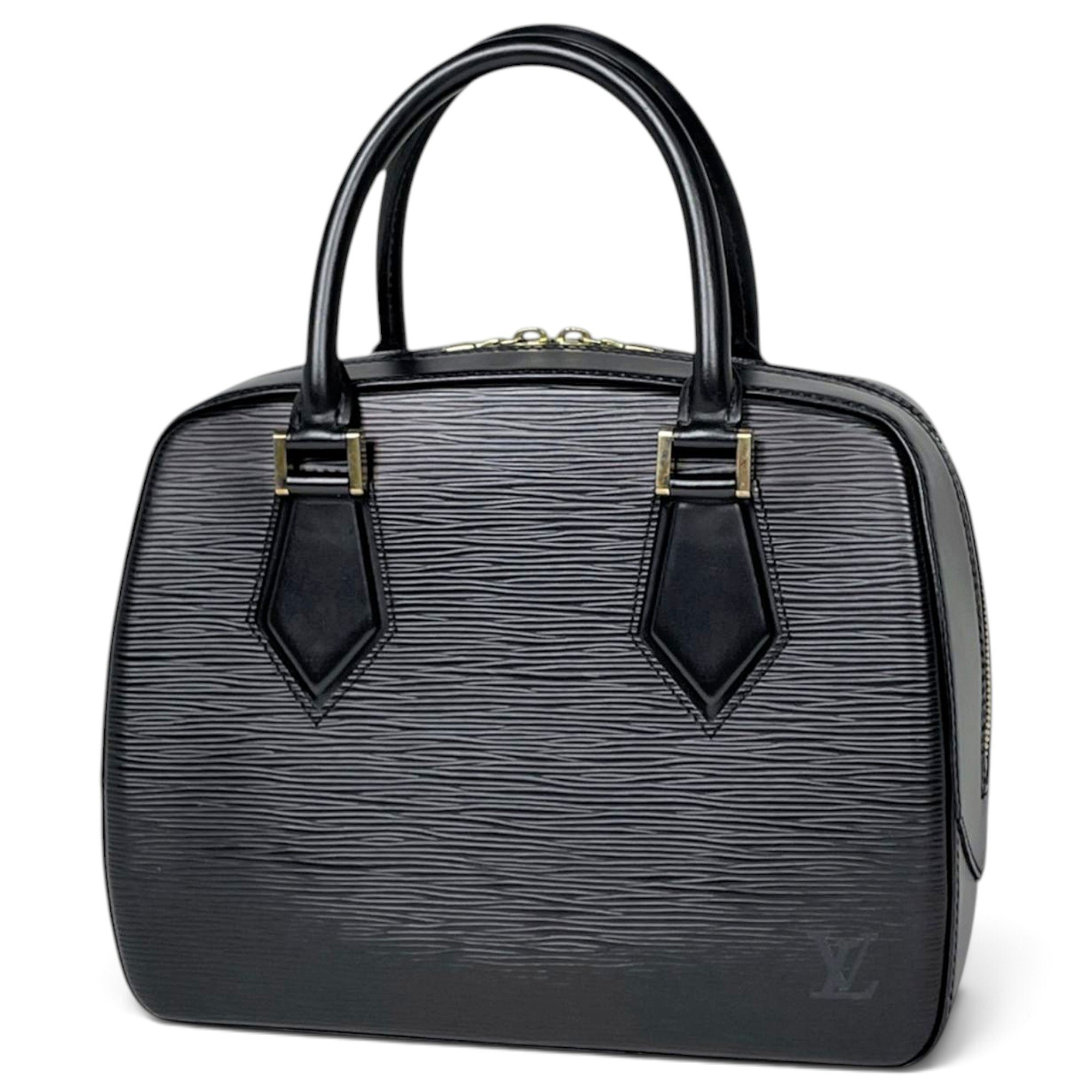 Sablon leather handbag
