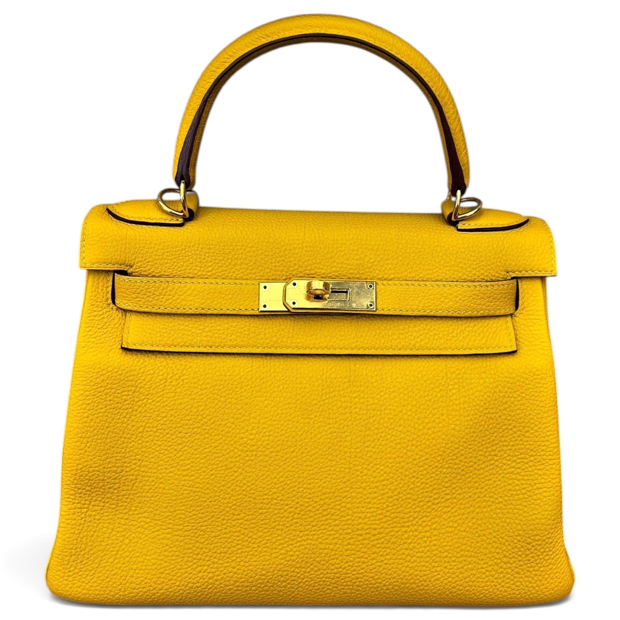 Kelly 28 leather handbag