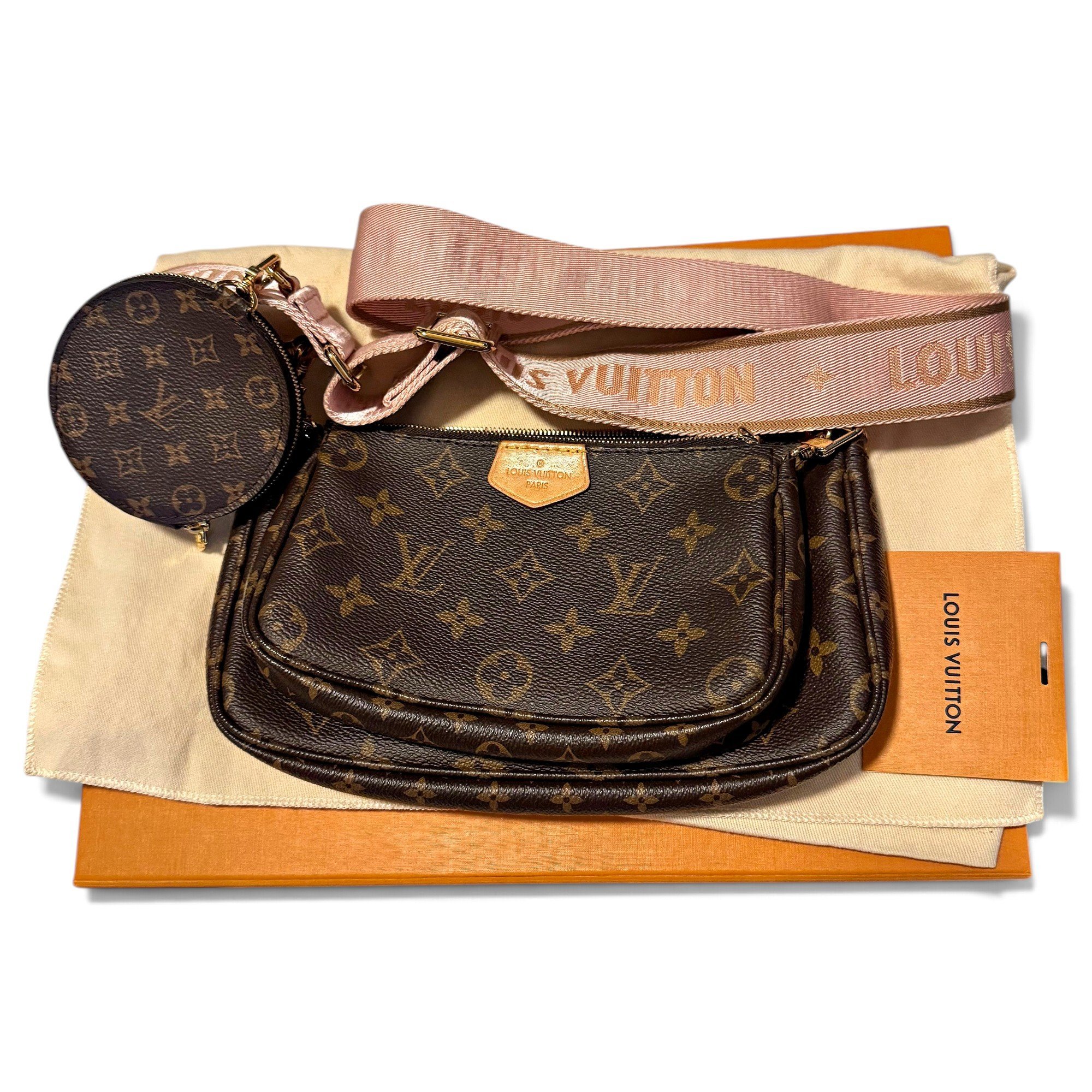 Multi Pochette Accessoires leather crossbody bag