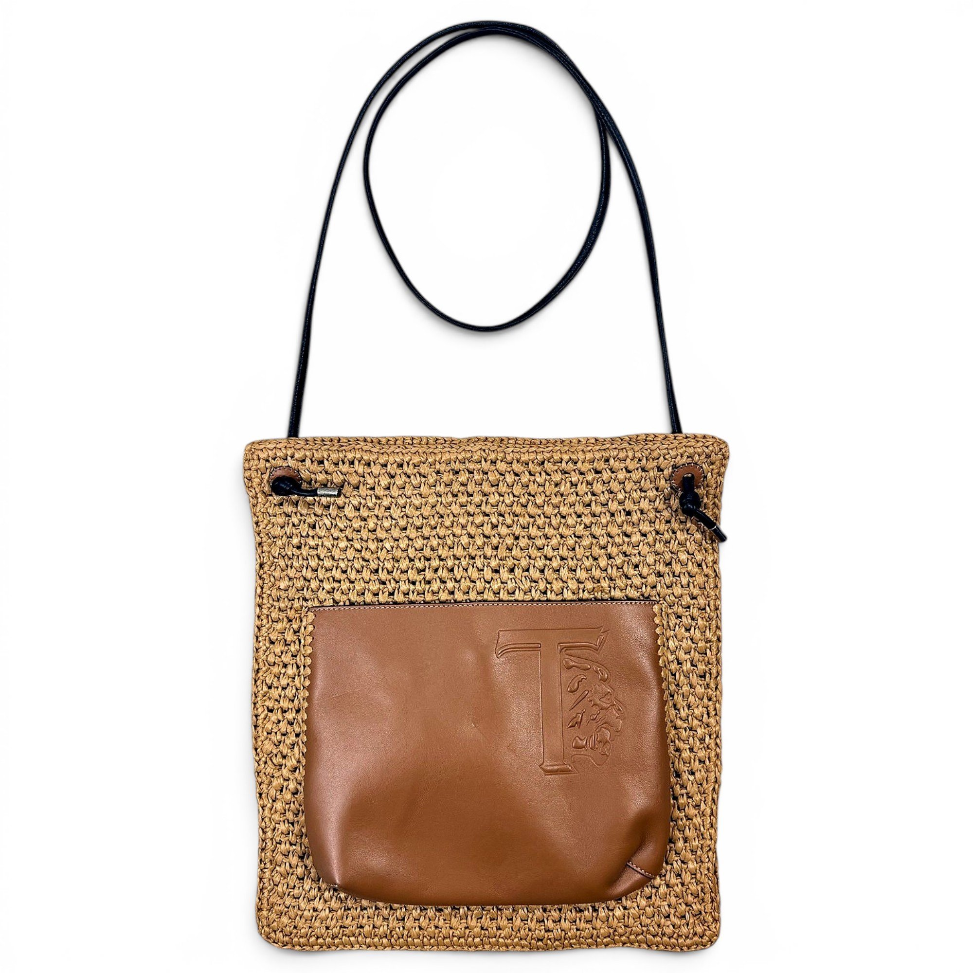 Leather crossbody bag