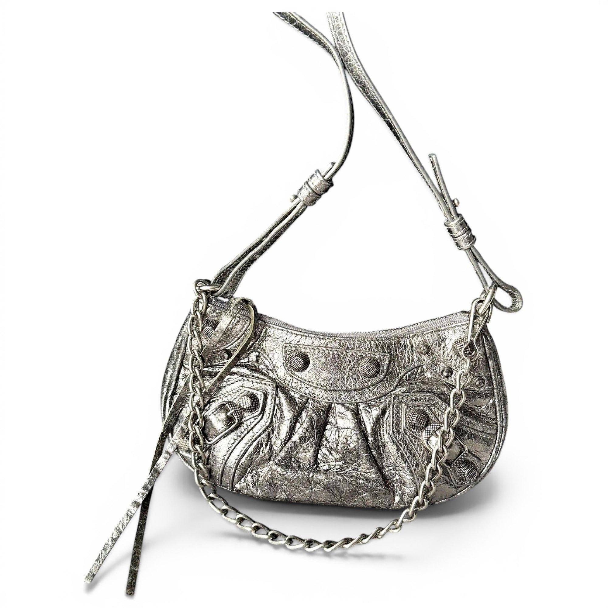 Le Cagole leather handbag