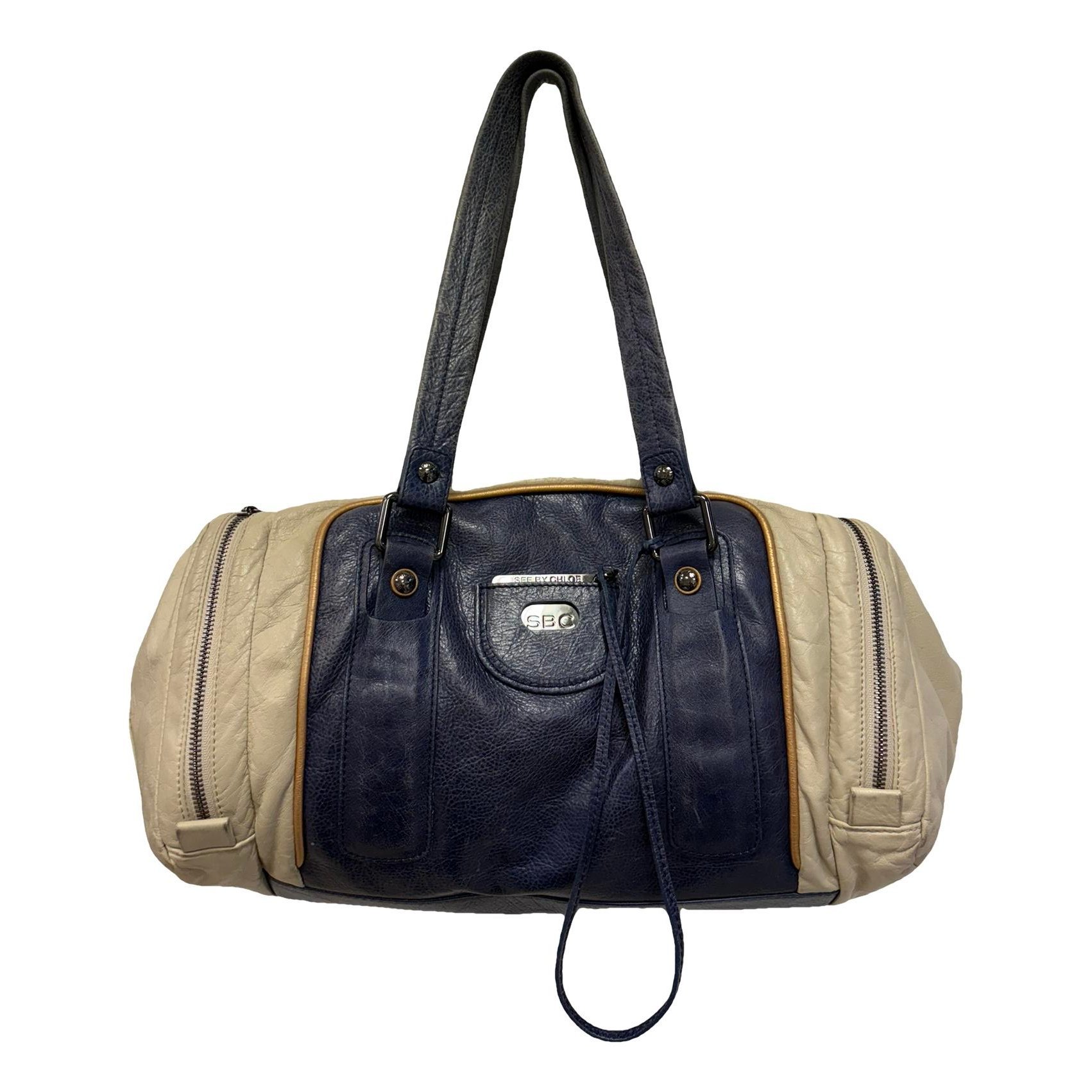 Leather handbag
