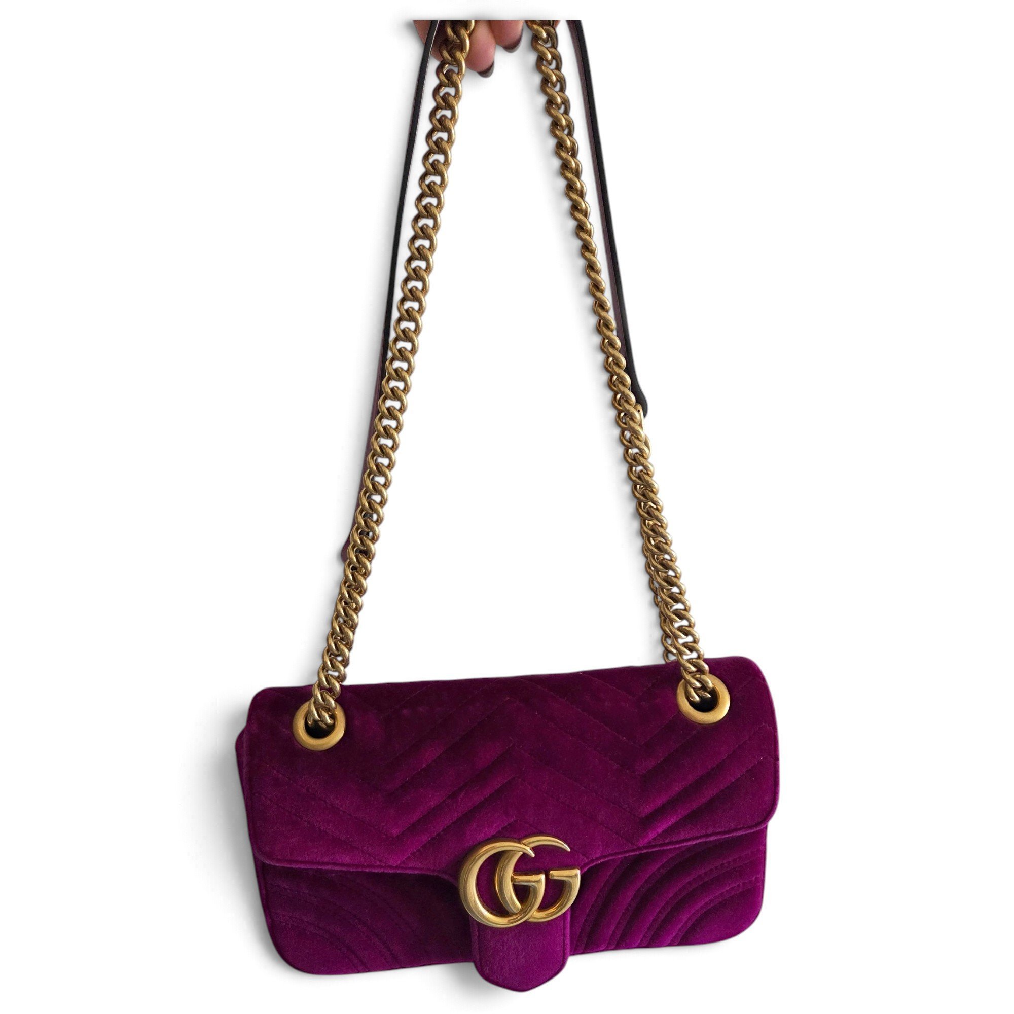 Marmont velvet handbag