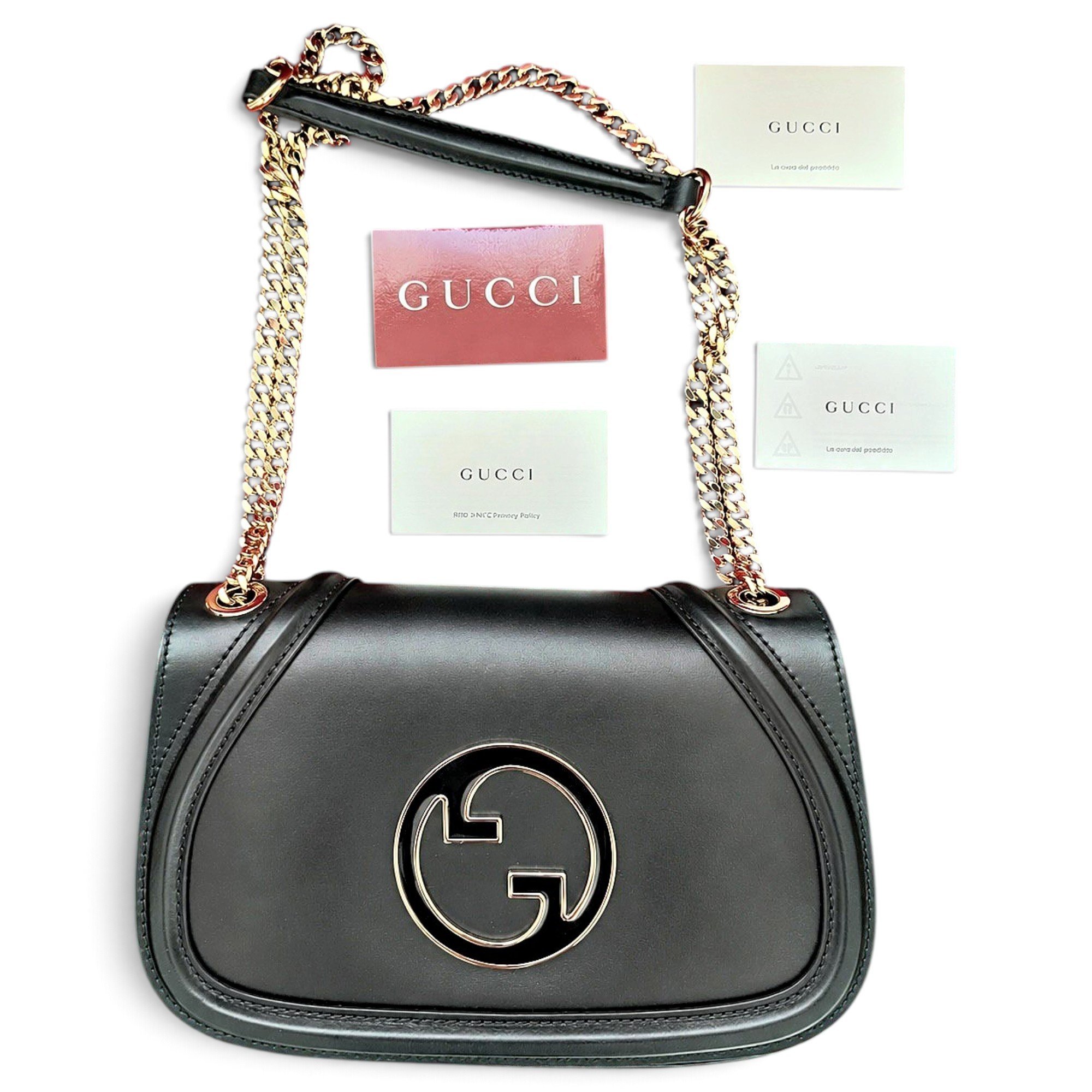 Blondie leather handbag