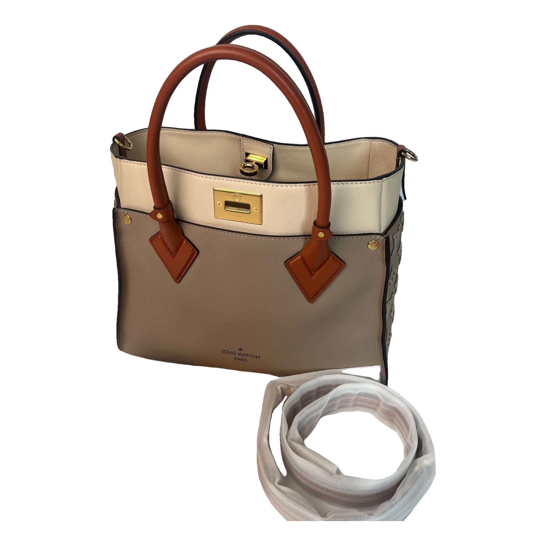On My Side leather handbag