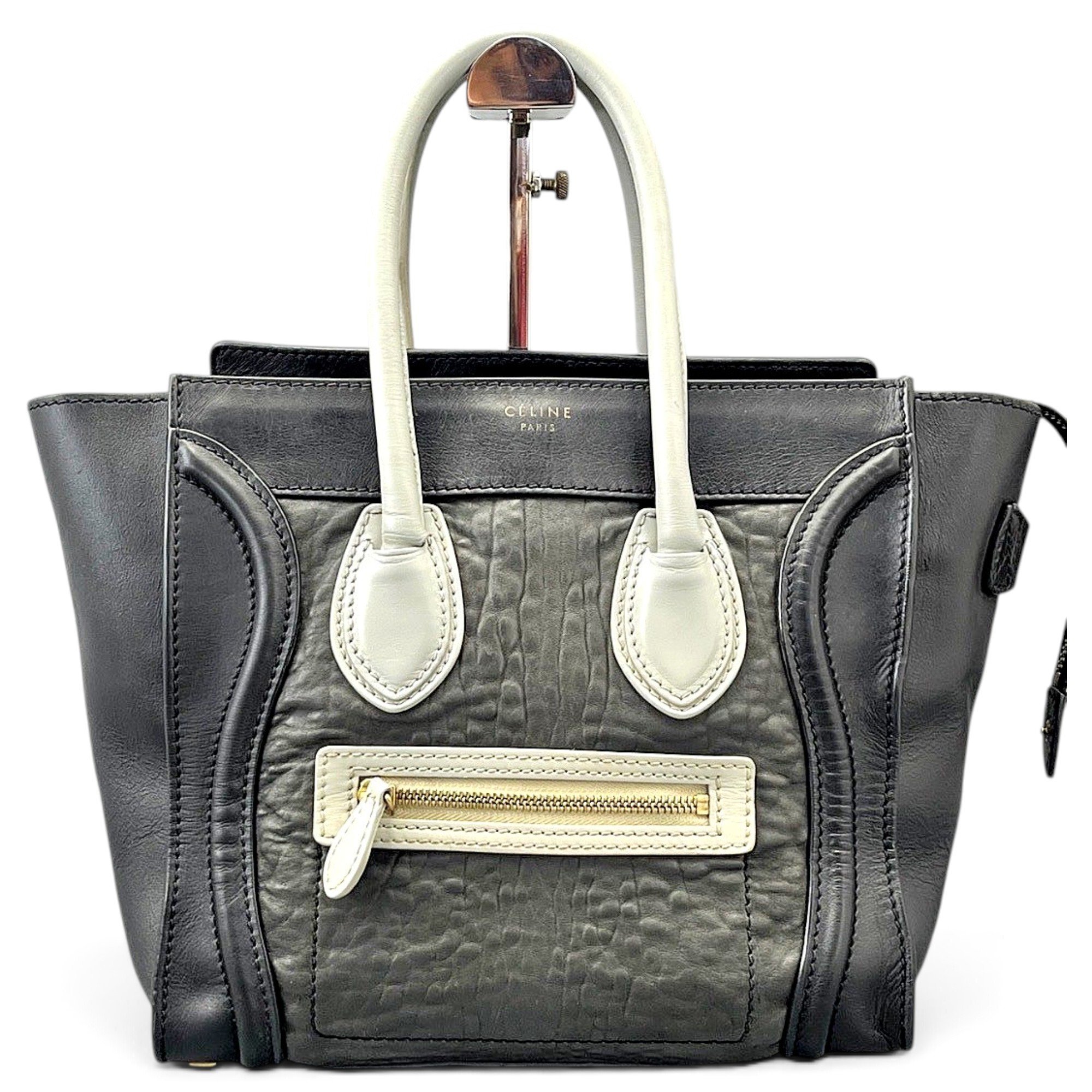 Luggage leather handbag