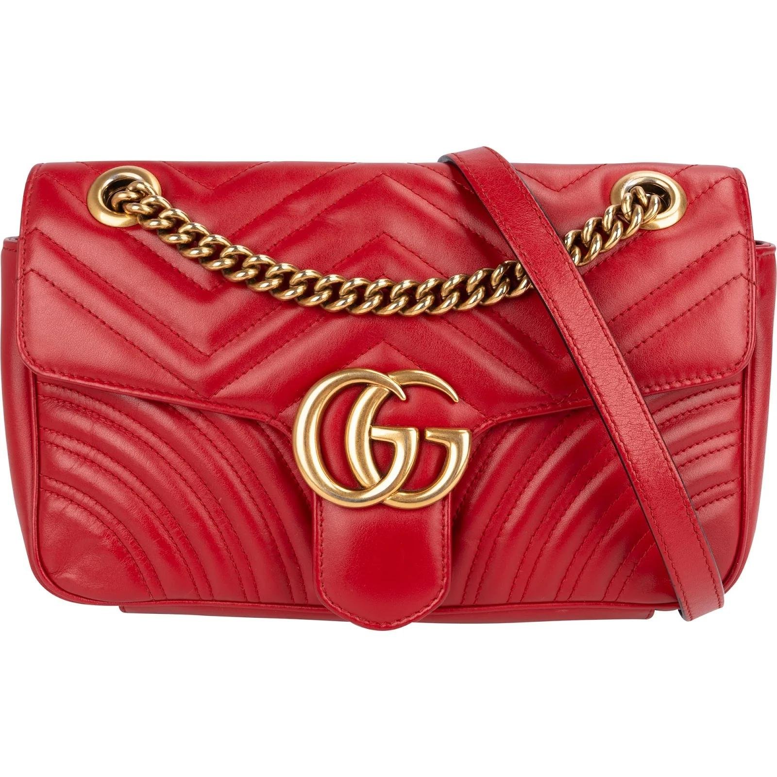 GG Marmont leather crossbody bag