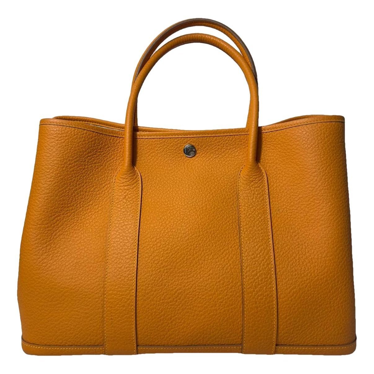 Garden Party leather tote