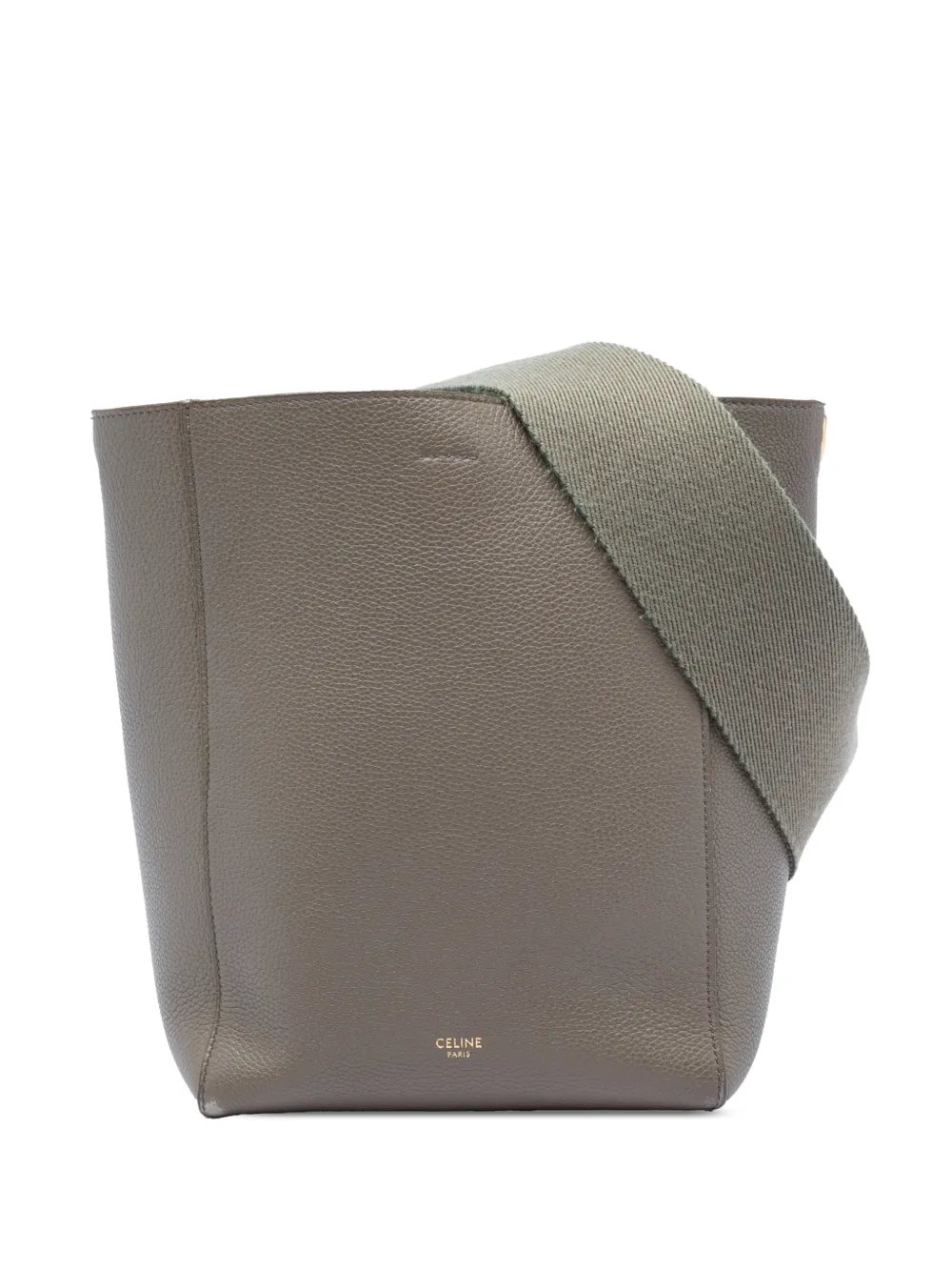 2010-2026 Small Soft Grained Calfskin Seau Sangle bucket bag