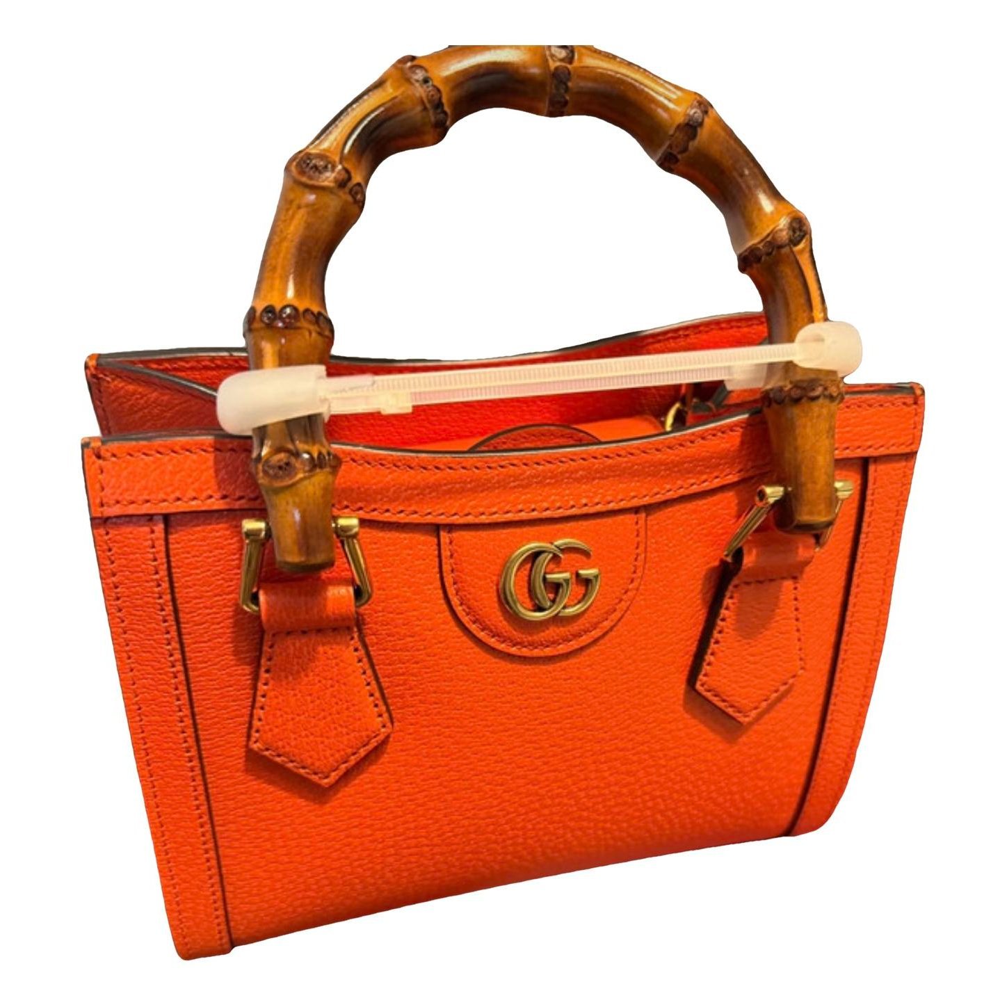 Diana Bamboo leather tote