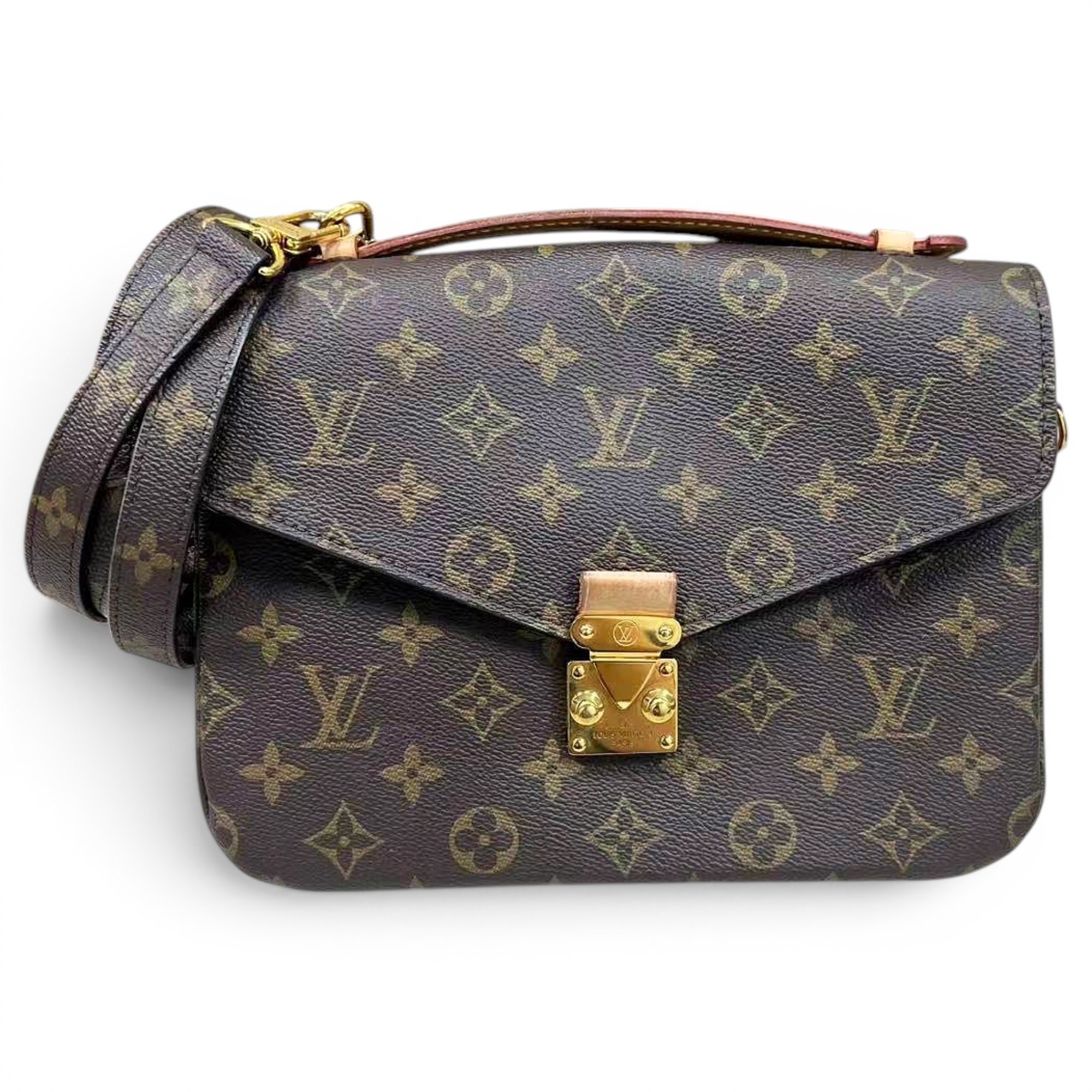 Metis leather handbag
