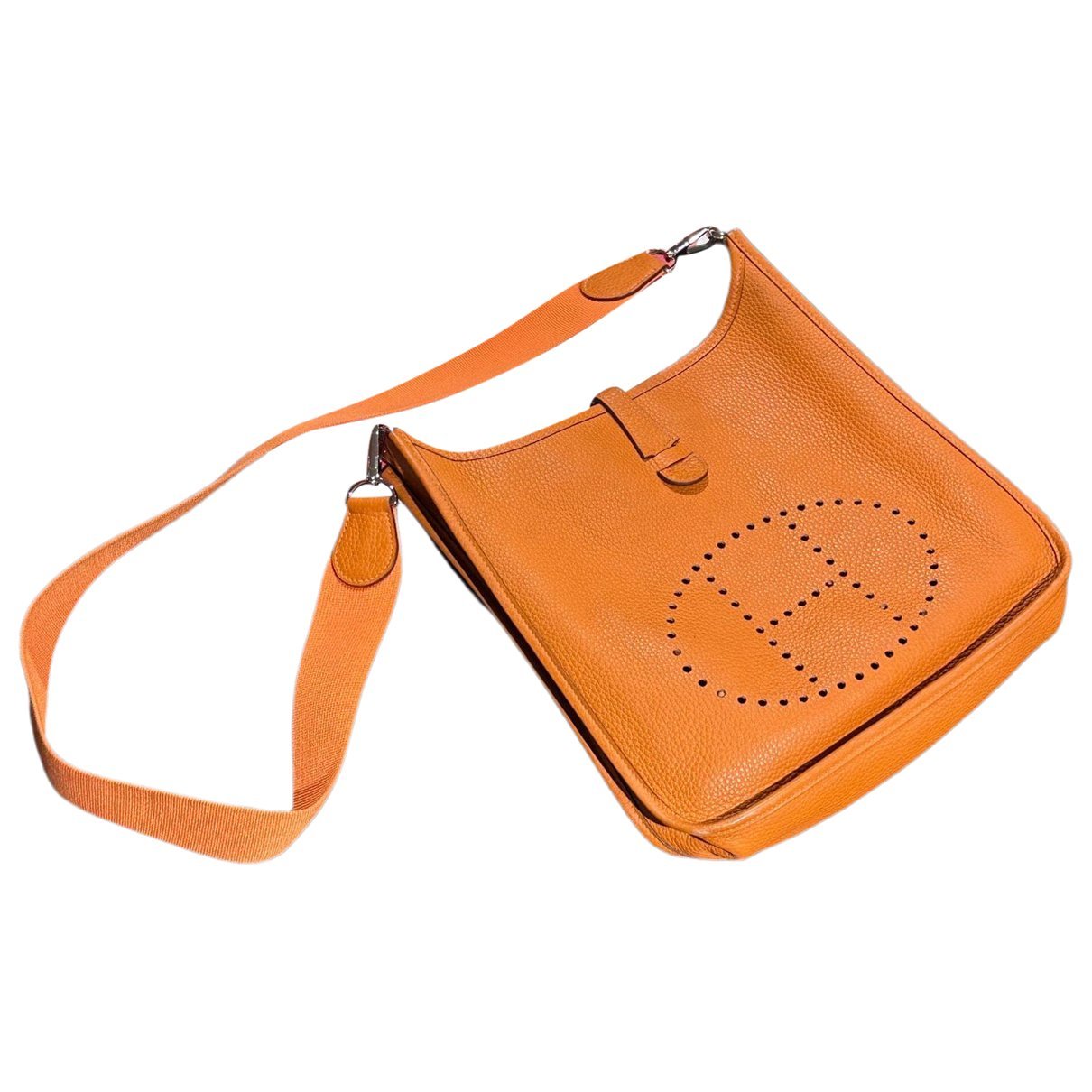 Evelyne leather handbag
