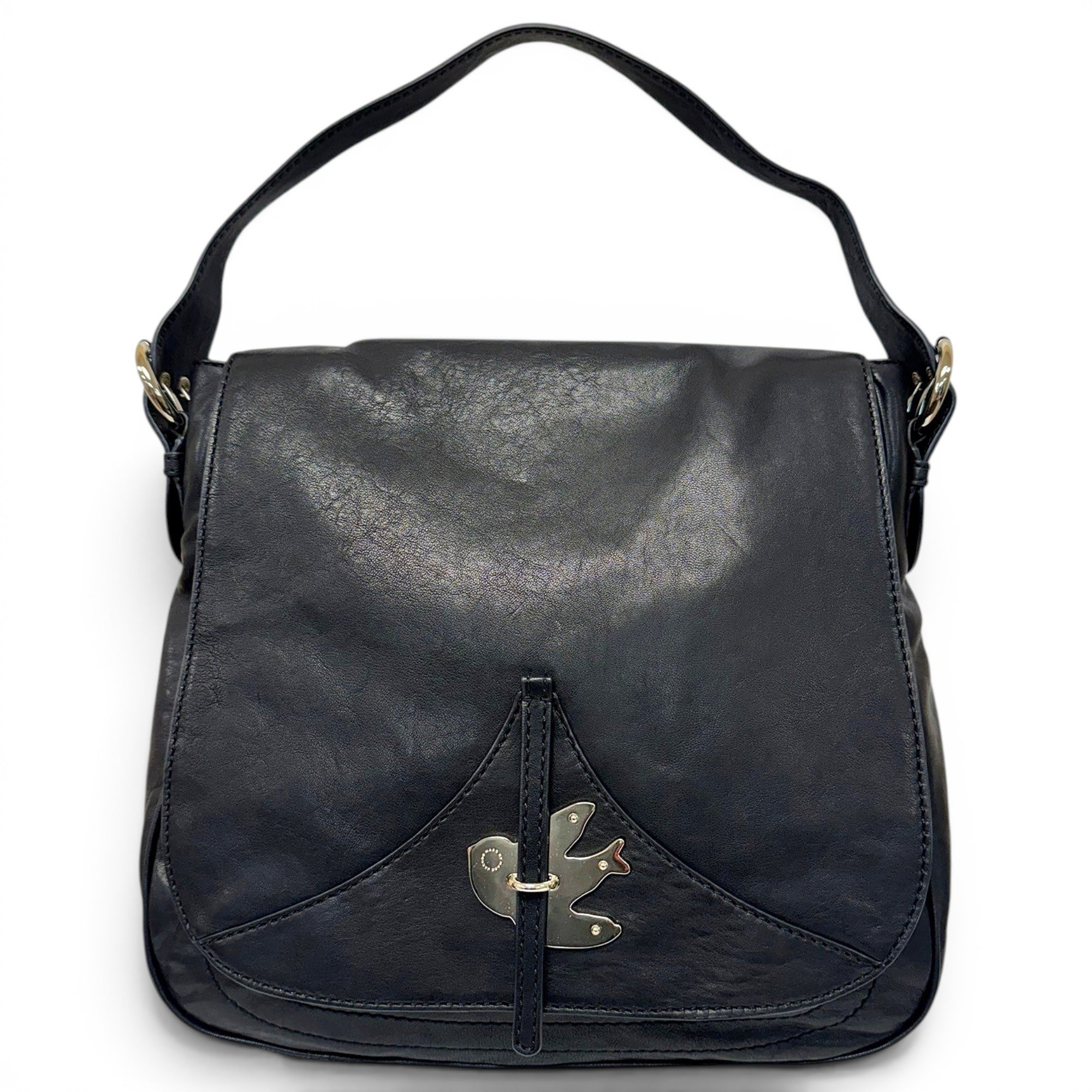 Leather handbag