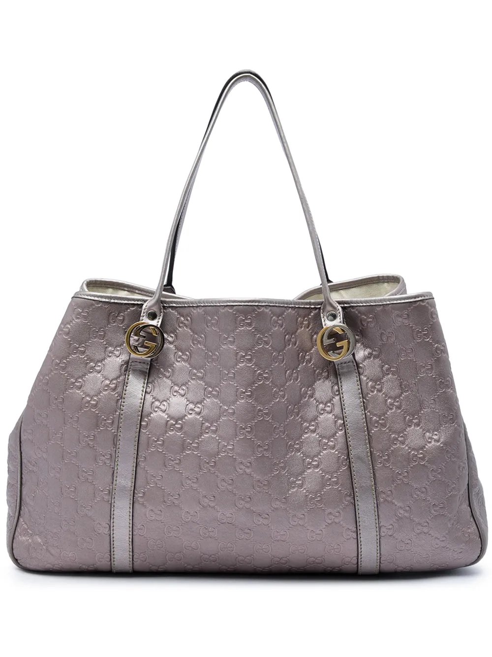 2016-2026 Large Metallic Guccissima Twins tote bag