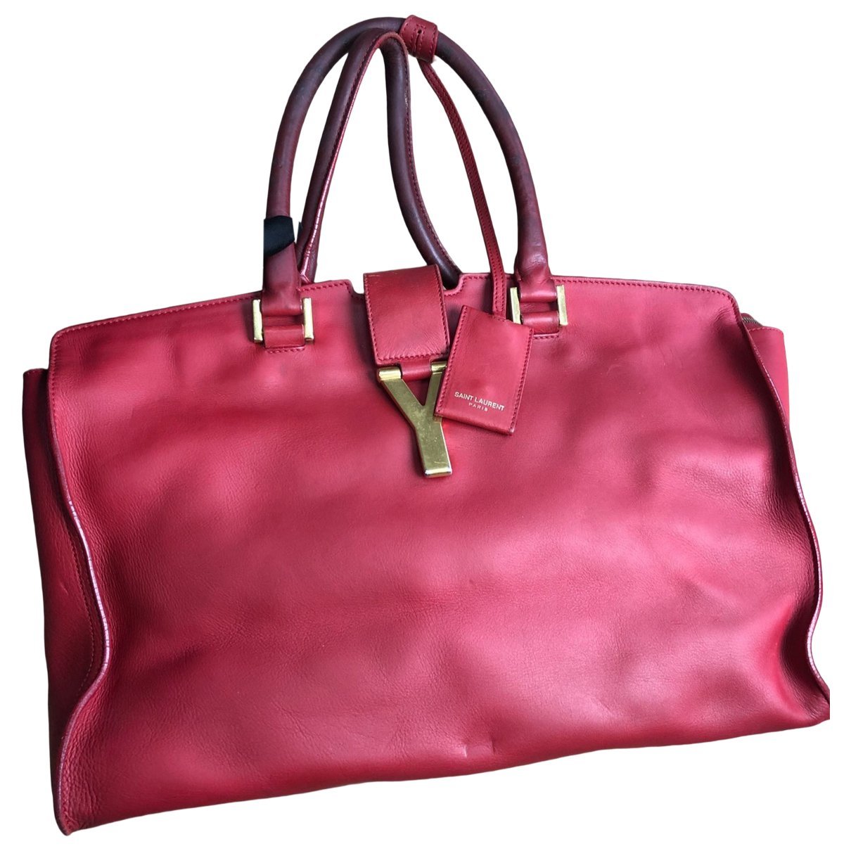 Monogram Cabas leather tote