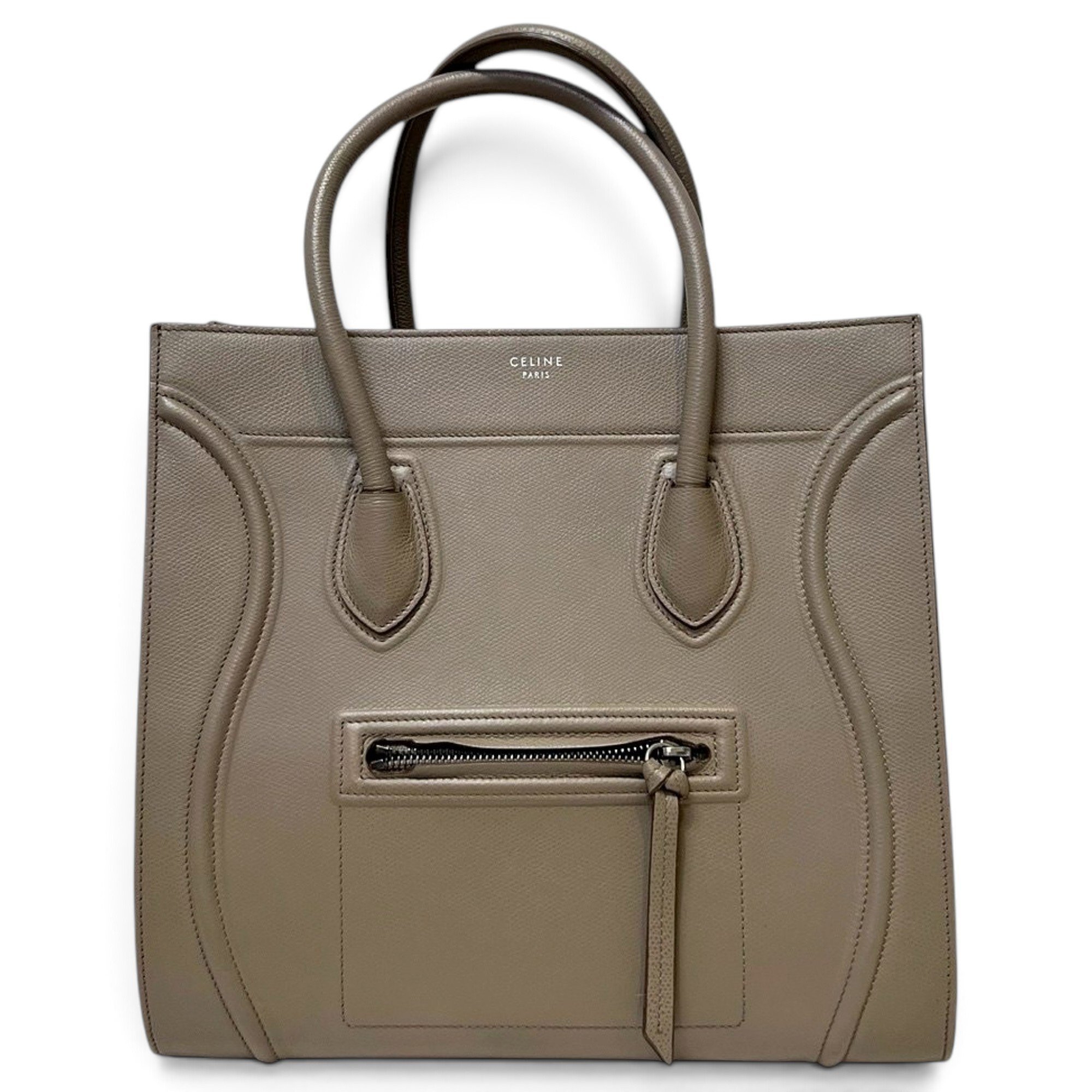 Luggage leather handbag