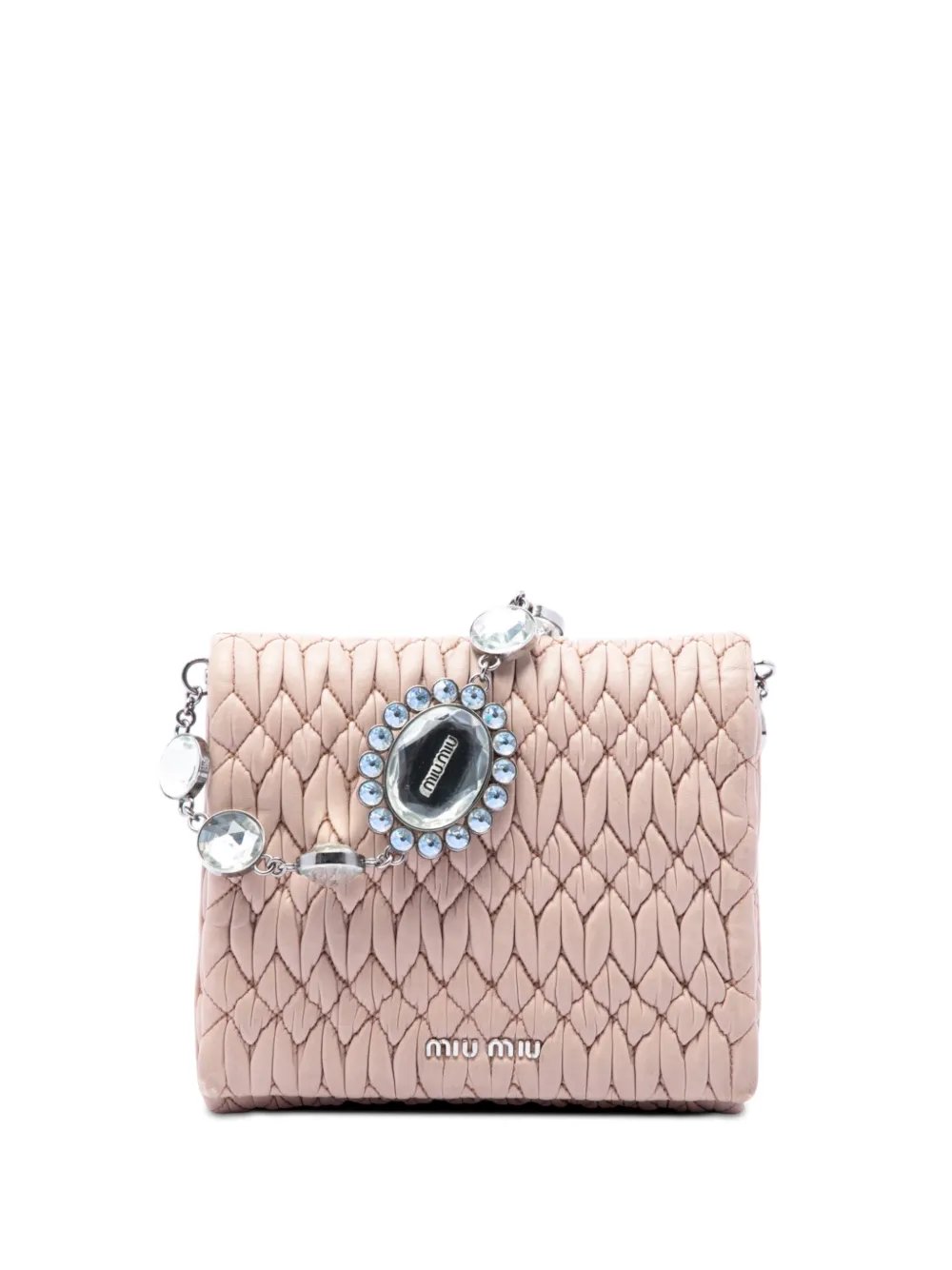 2010-2026 Matelasse Nappa Crystal Chain satchel