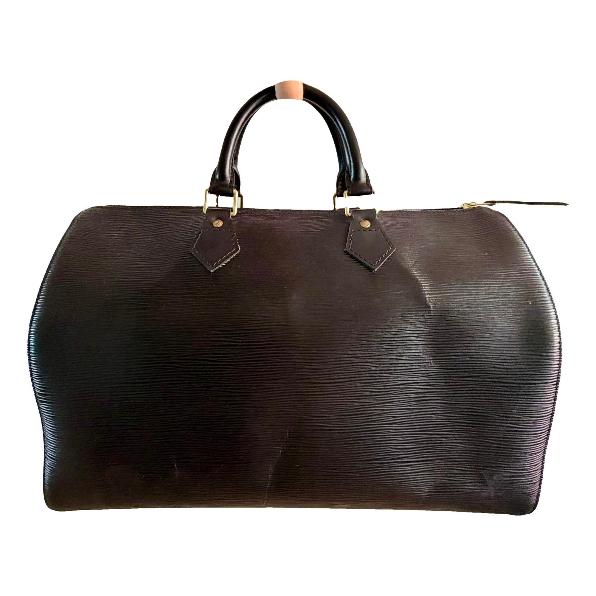 Speedy leather handbag
