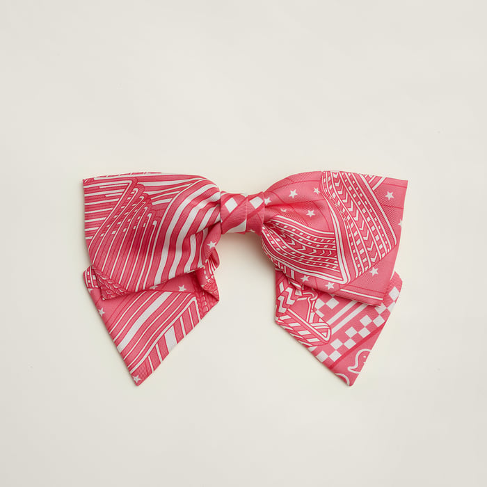 Rose Azalée "Sangles En Zigzag Bandana" Grenelle GM Hair Clip