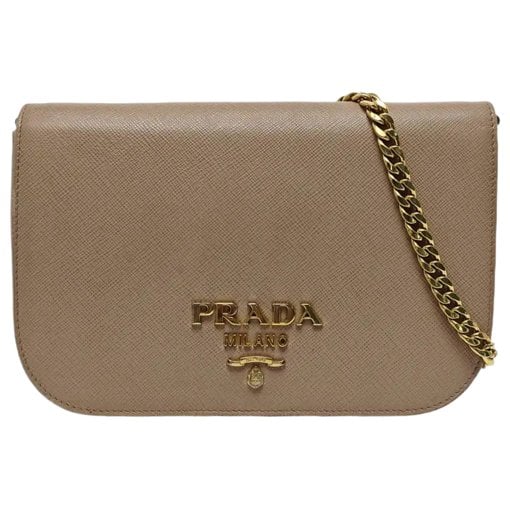 Leather crossbody bag