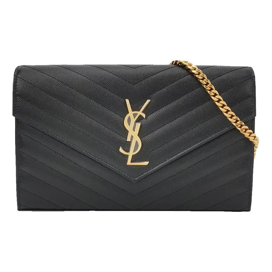 Envelope leather crossbody bag