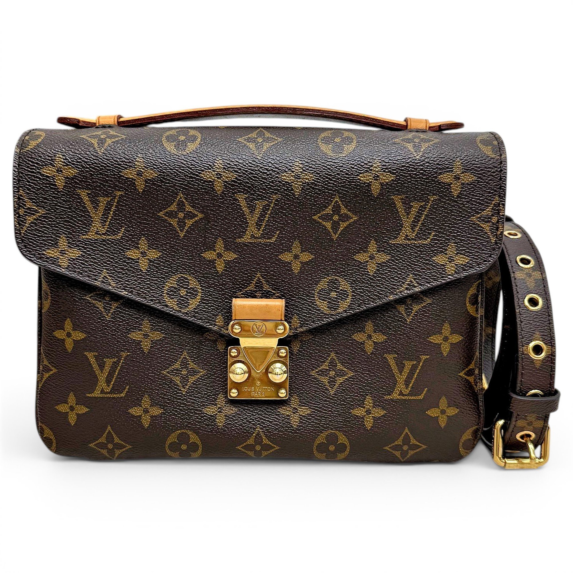 Metis leather handbag