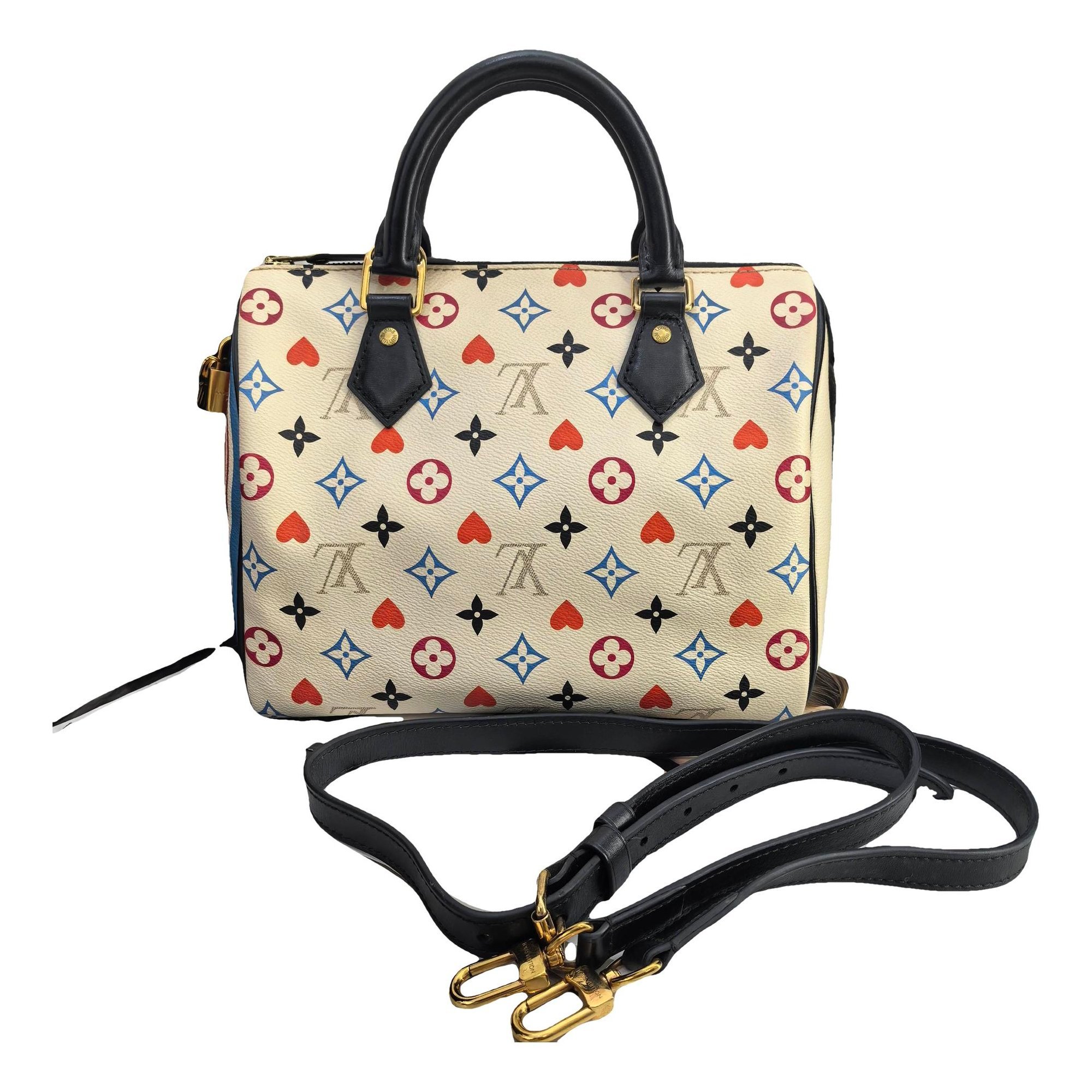 Speedy leather handbag